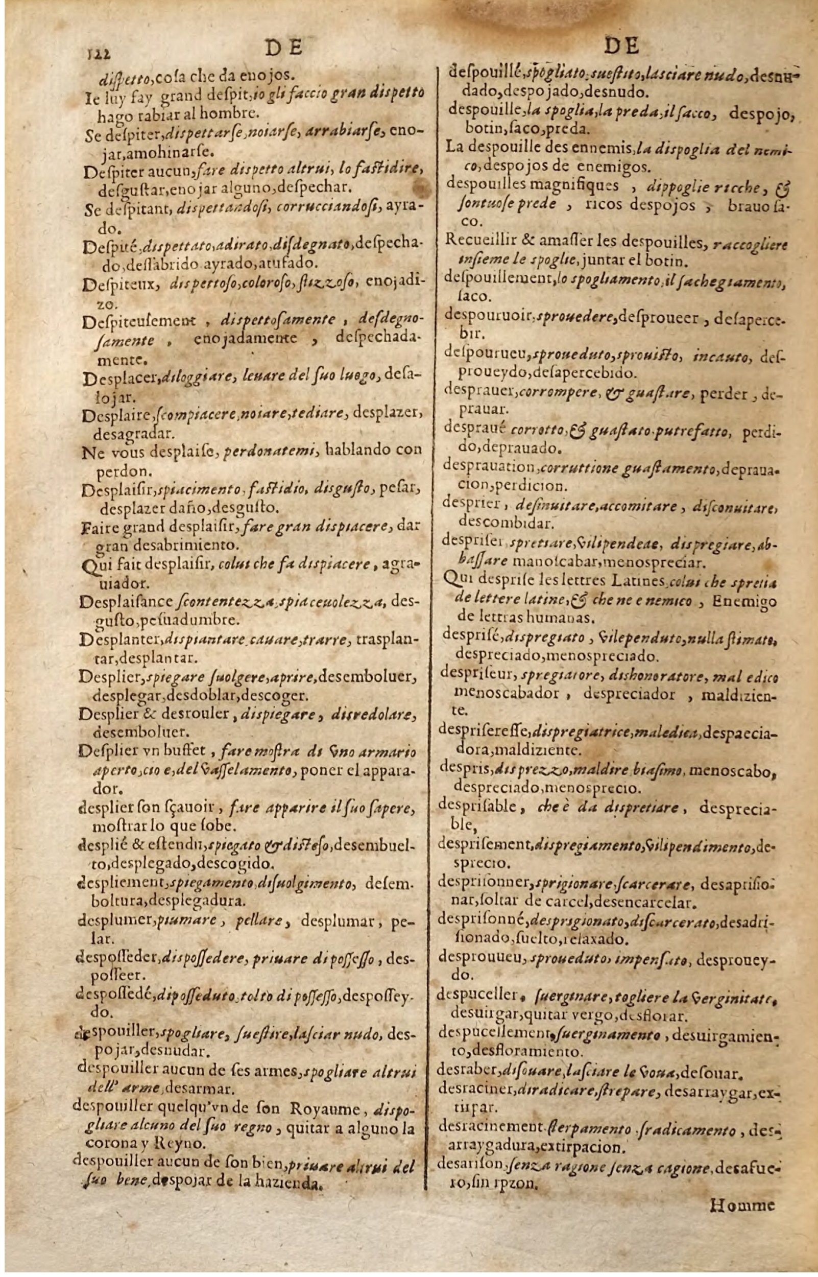 1627 - Jacques Crespin - Trésor des trois langues (Seconde partie) - Regensburg