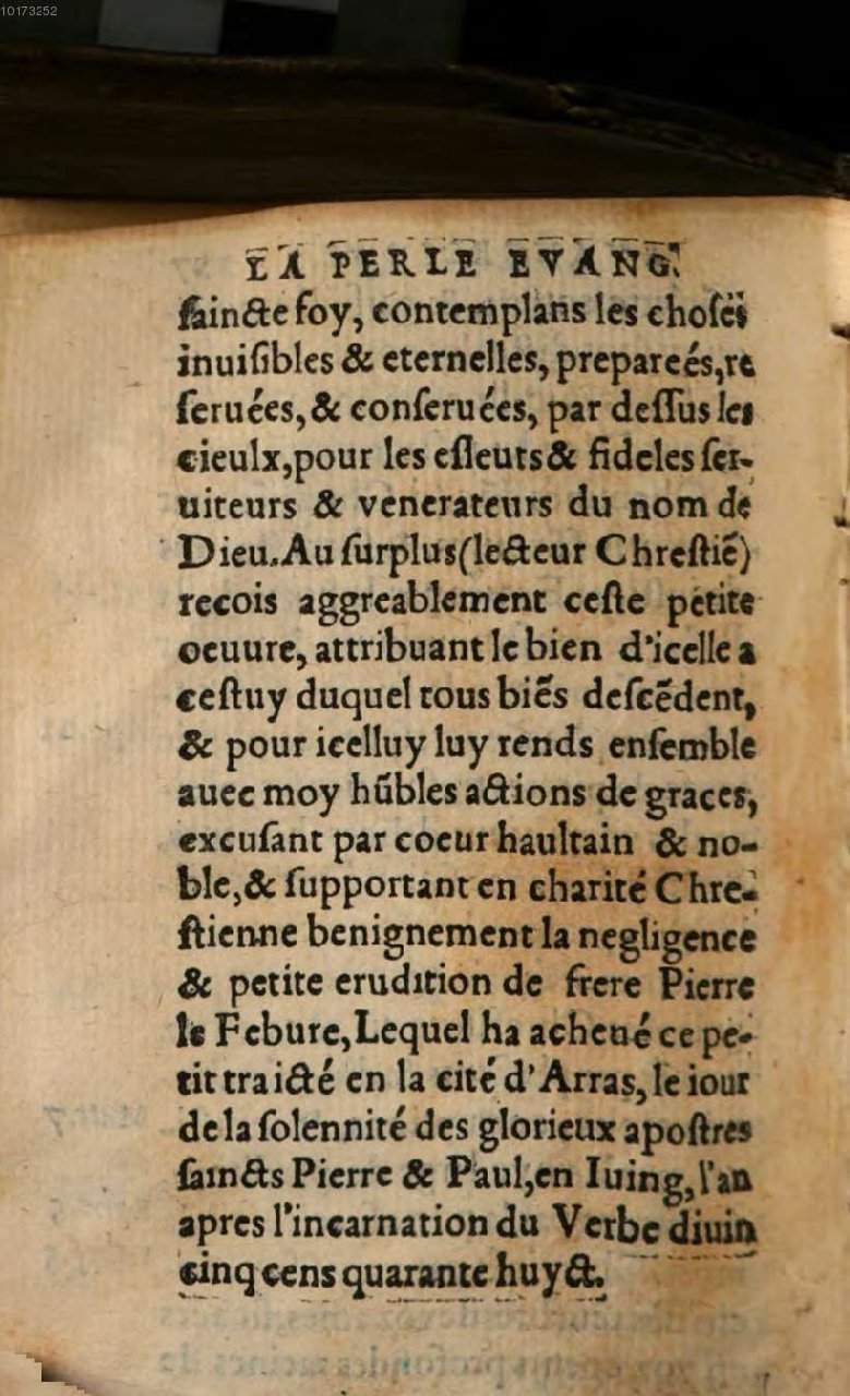 1548 - René Avril et Vivant Gaulterot - Perle précieuse évangélique et Trésor divin - BSB Munich