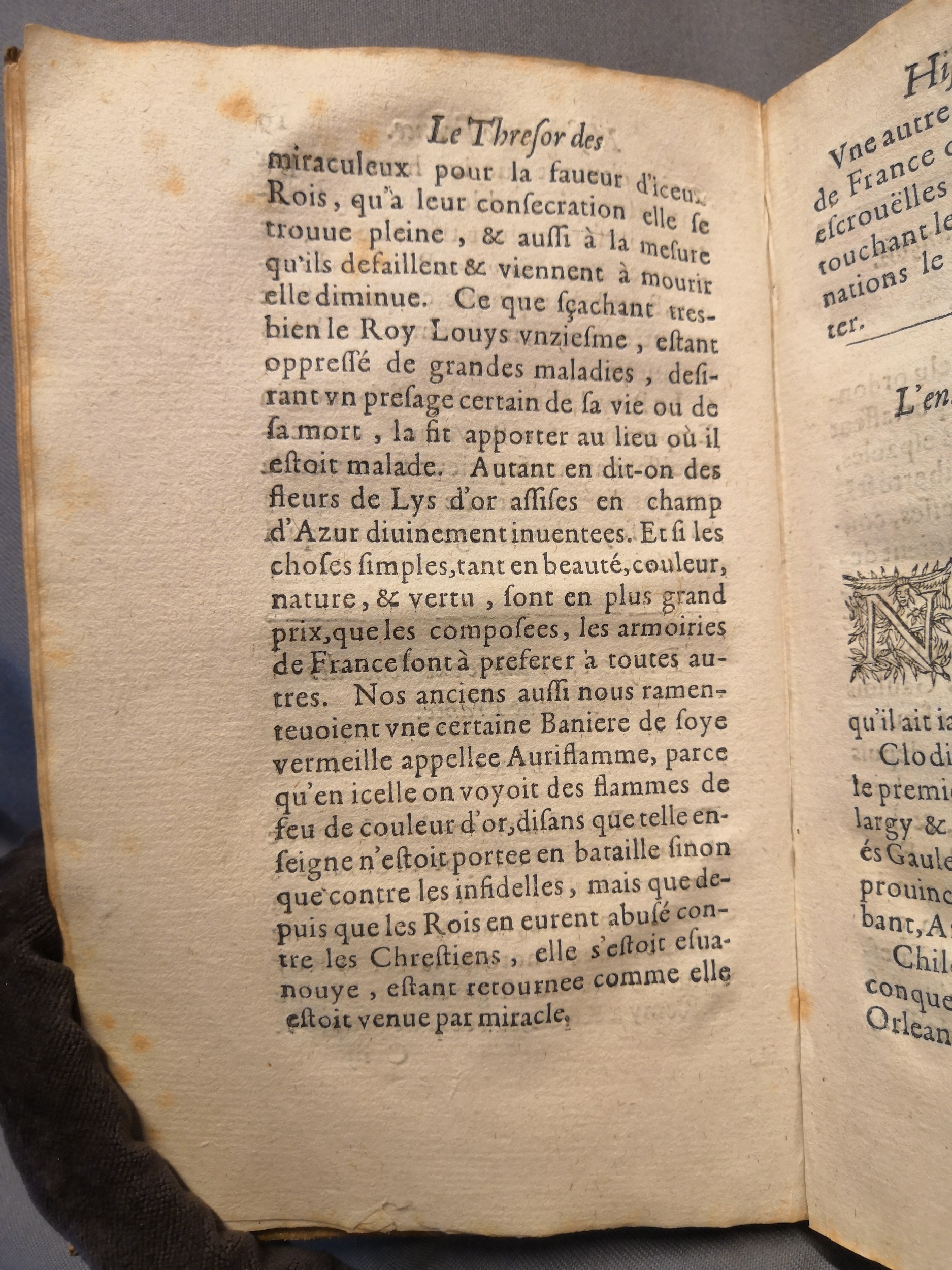 1614 - Jean Corrozet - Trésor des histoires de France - Amsterdam