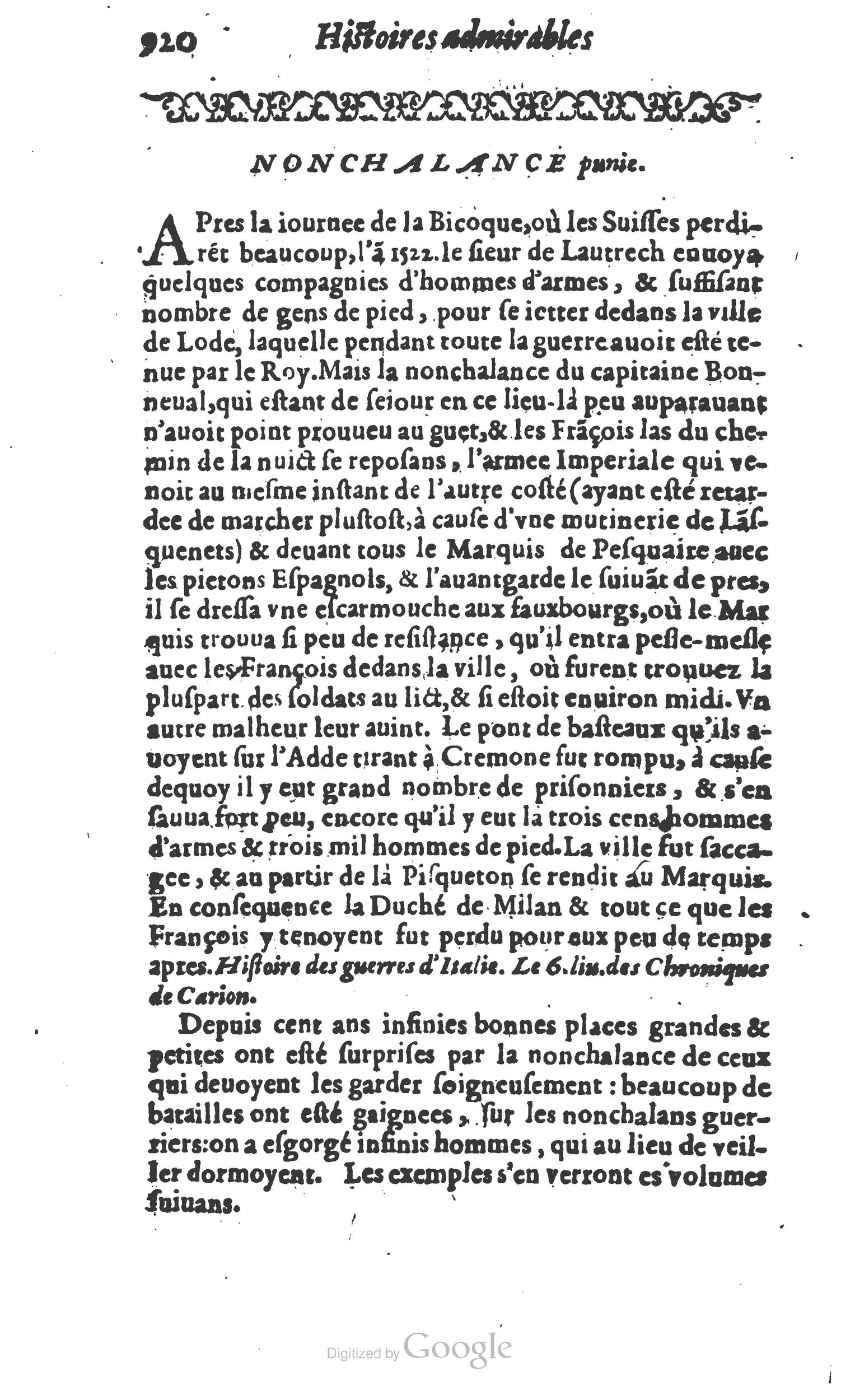 1610 Trésor d’histoires admirables et mémorables de nostre temps Marceau Princeton_Page_0941.jpg