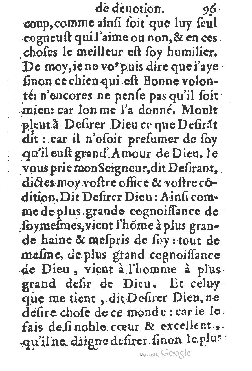 1578 - Guillaume Chaudière - Trésor de dévotion traitant de plusieurs belles vertus - BM Lyon