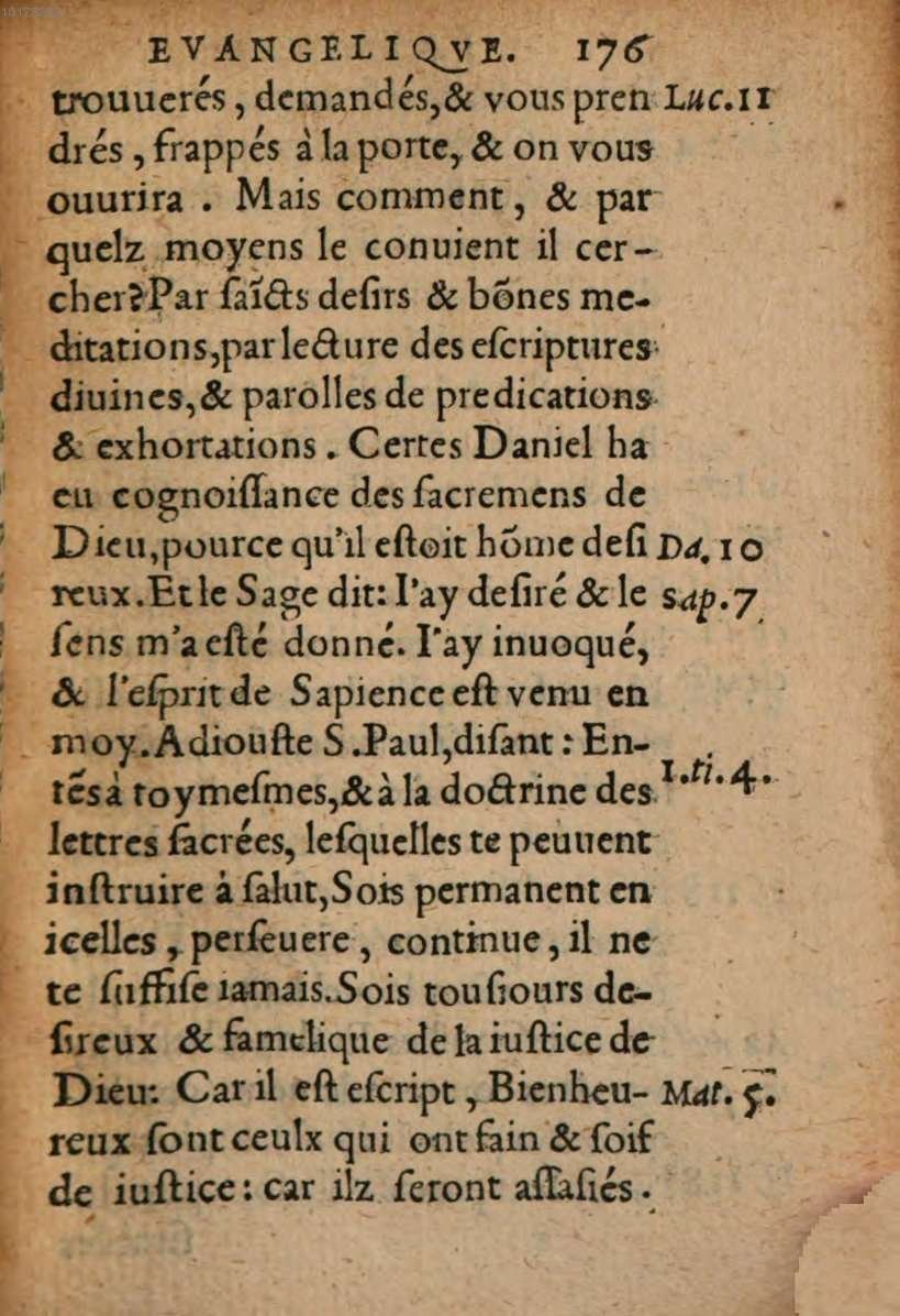 1548 - René Avril et Vivant Gaulterot - Perle précieuse évangélique et Trésor divin - BSB Munich
