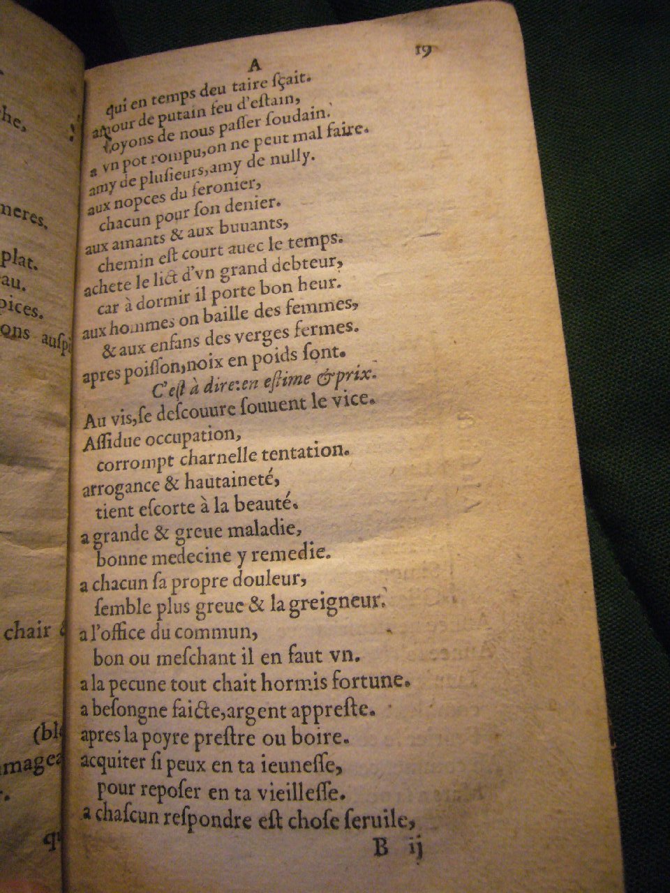 1617 - François Lefebvre - Trésor de sentences dorées et argentées - BnF Tolbiac