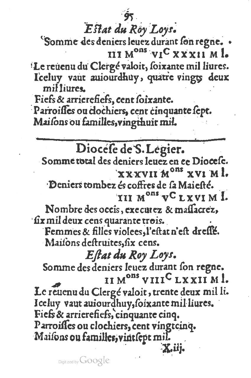 1581 - s.n. - Secret des trésors de France (Livre II) - BSB Munich