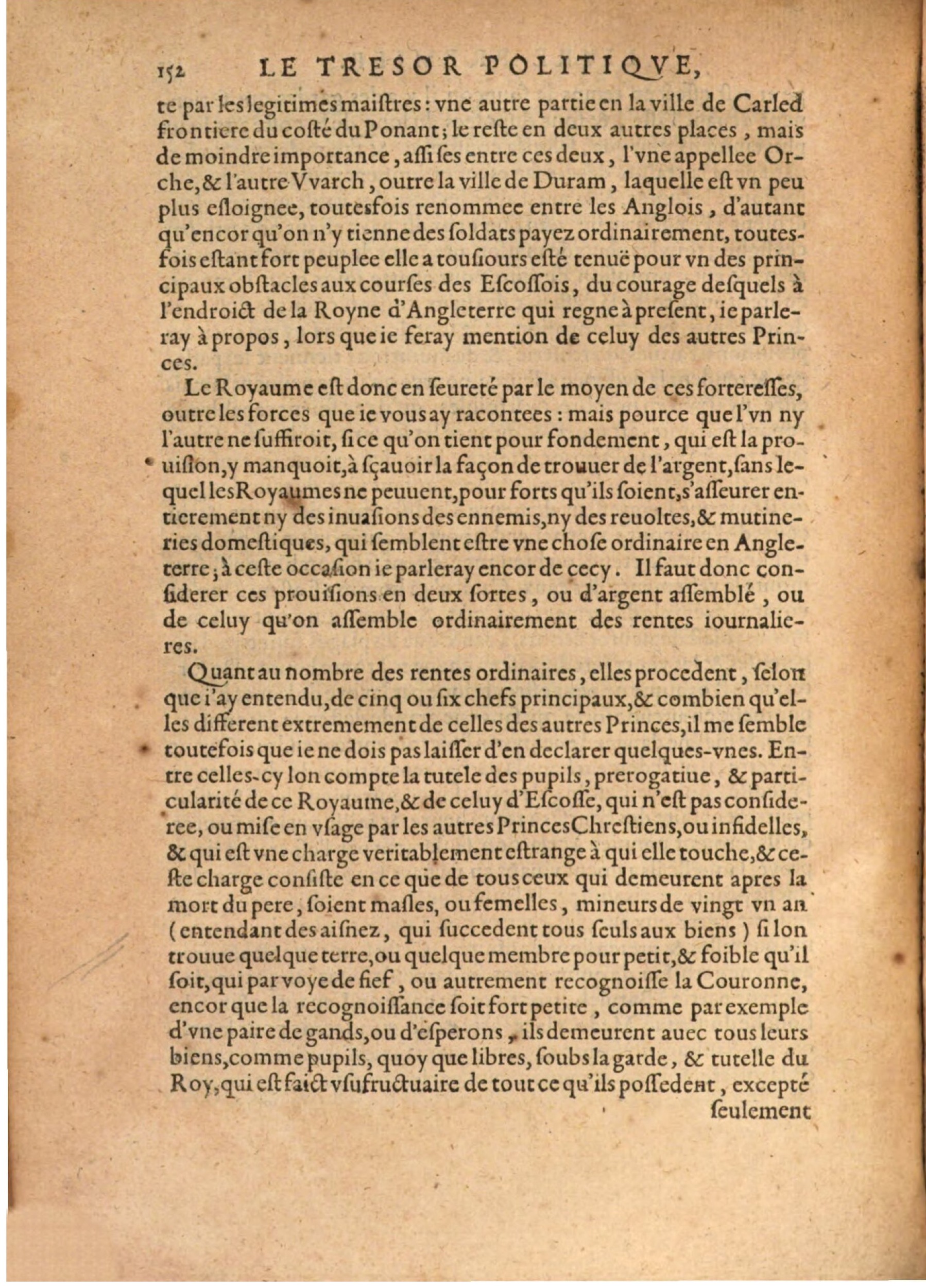 1608 - Nicolas Du Fossé - Trésor politique - BSB Munich