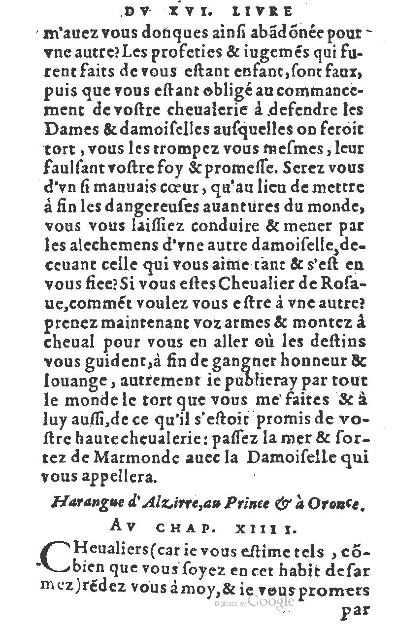 1582 - Jean Huguetan - Trésor des Amadis T. 1 - BM Lyon