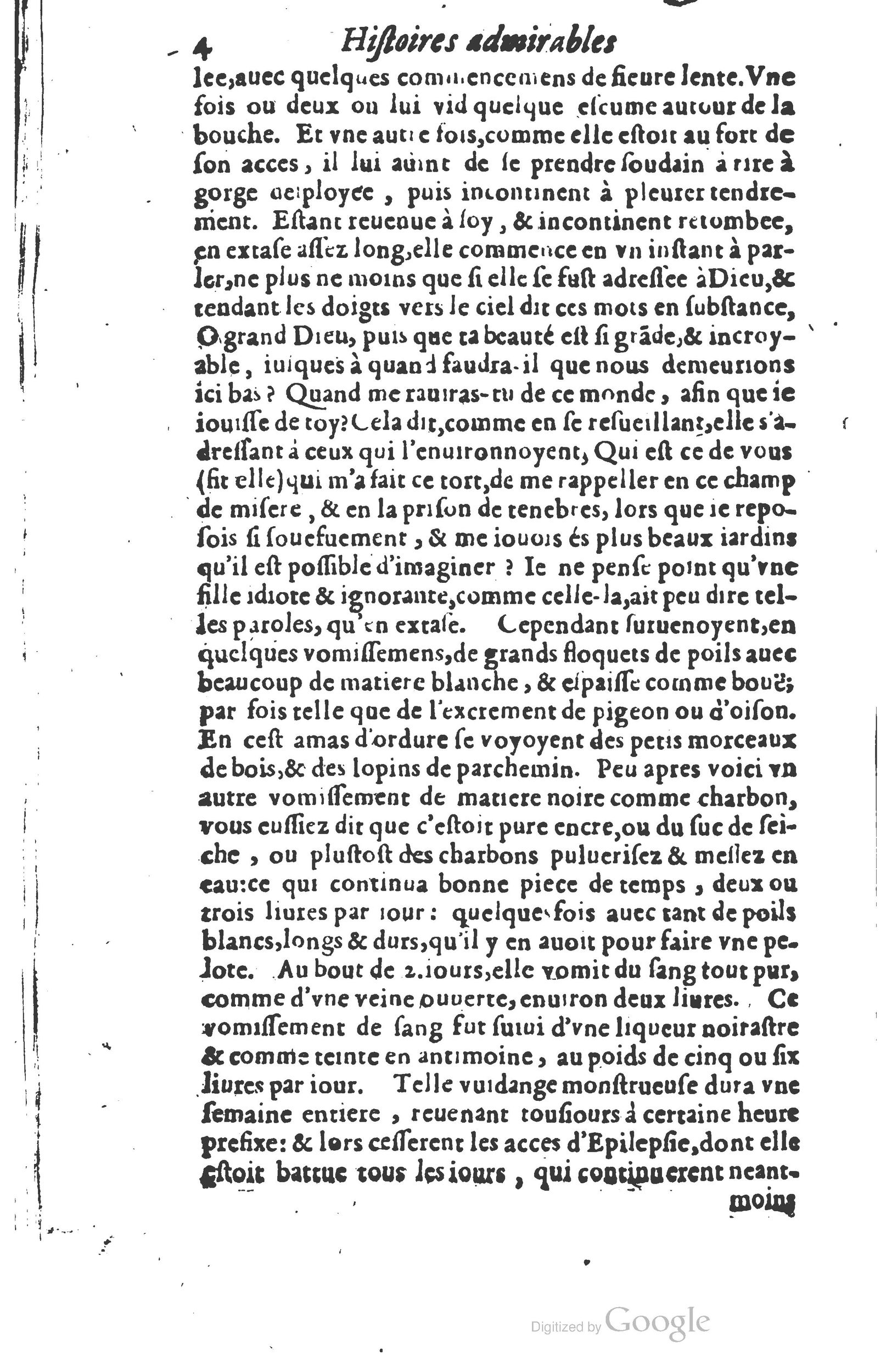 1610 - Paul Marceau - Trésor d’histoires admirables et mémorables - Princeton