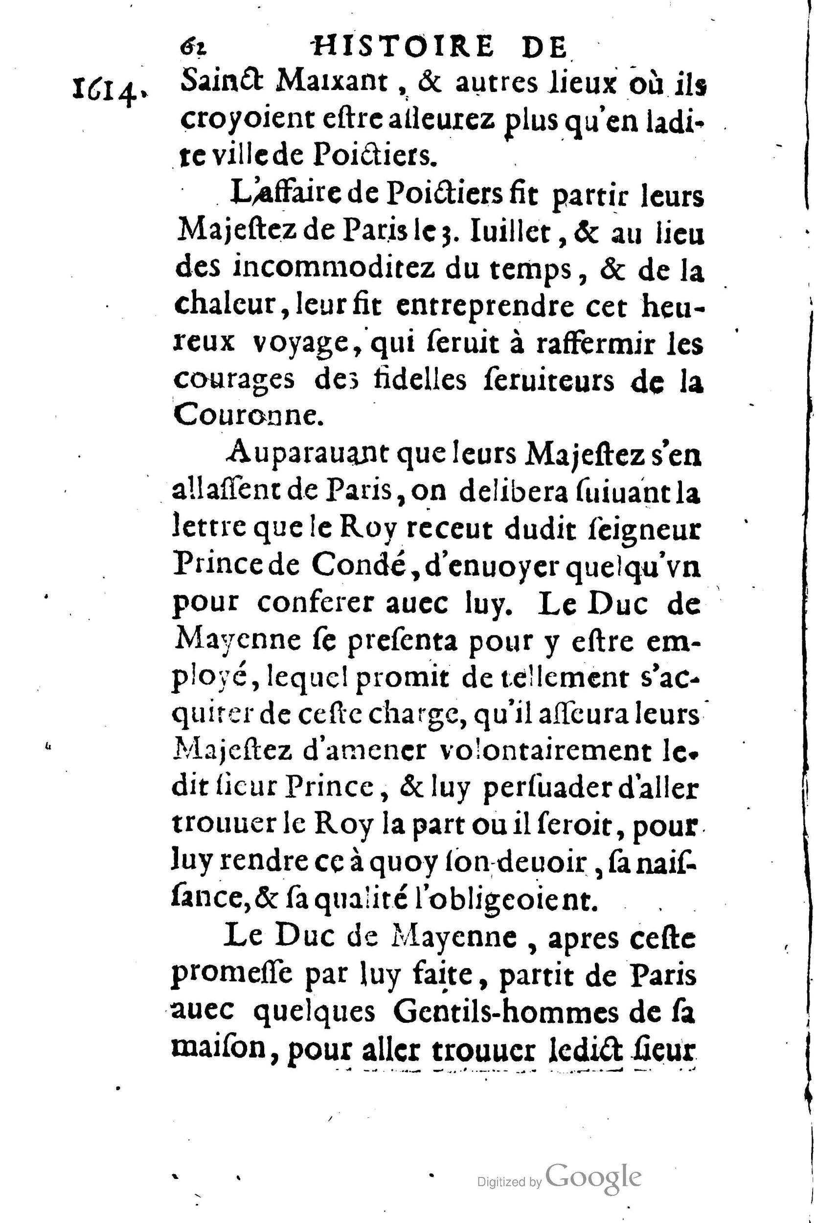 1623 - Joseph Bouillerot - Trésor de l’histoire générale de notre temps - BM Lyon