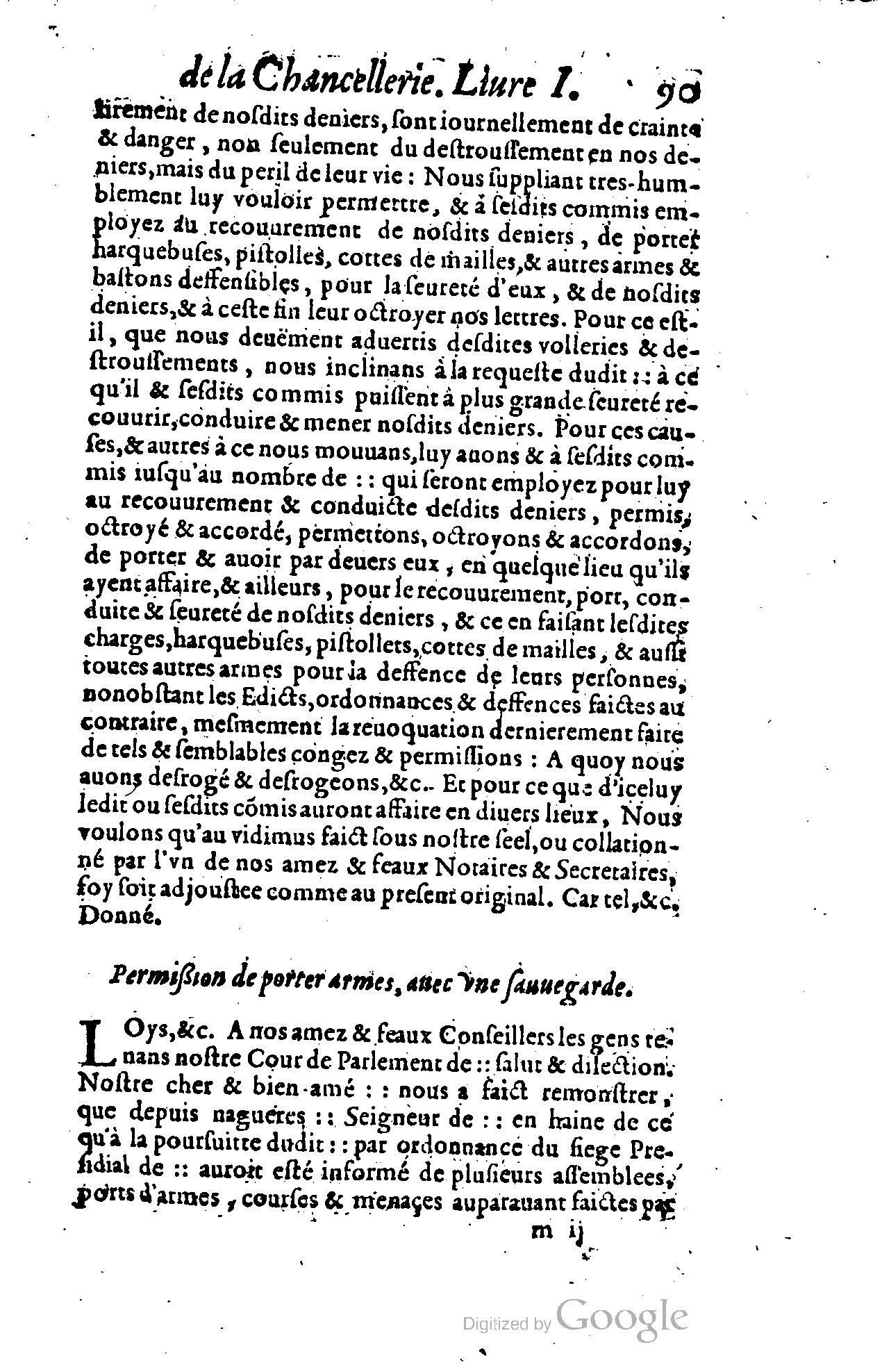1614 - Jean Richer - Trésor du nouveau style et protocole de la chancellerie de France - BSB Munich