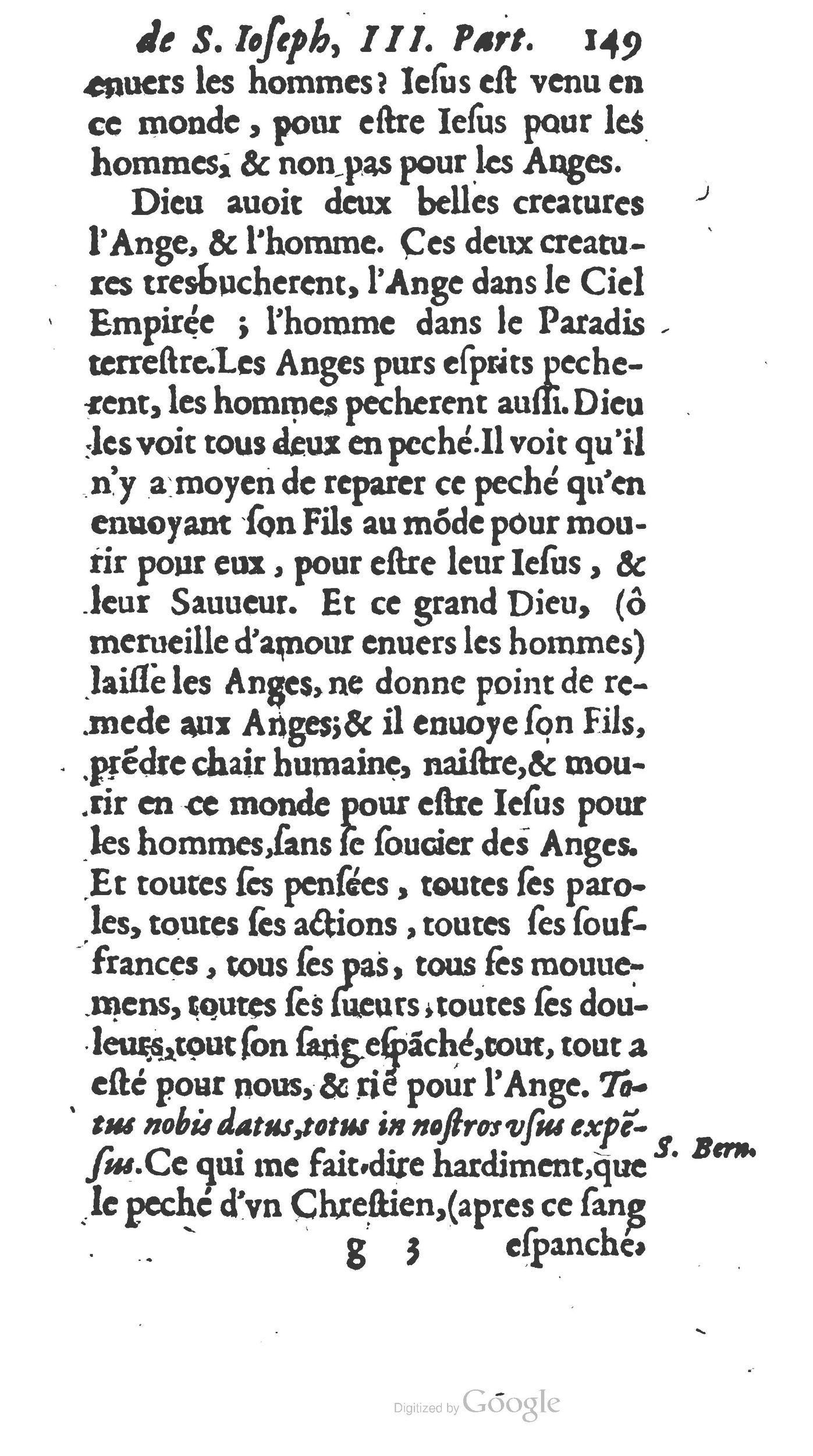 1654 - Antoine Jullieron - Trésor inestimable de Saint-Joseph - BM Lyon