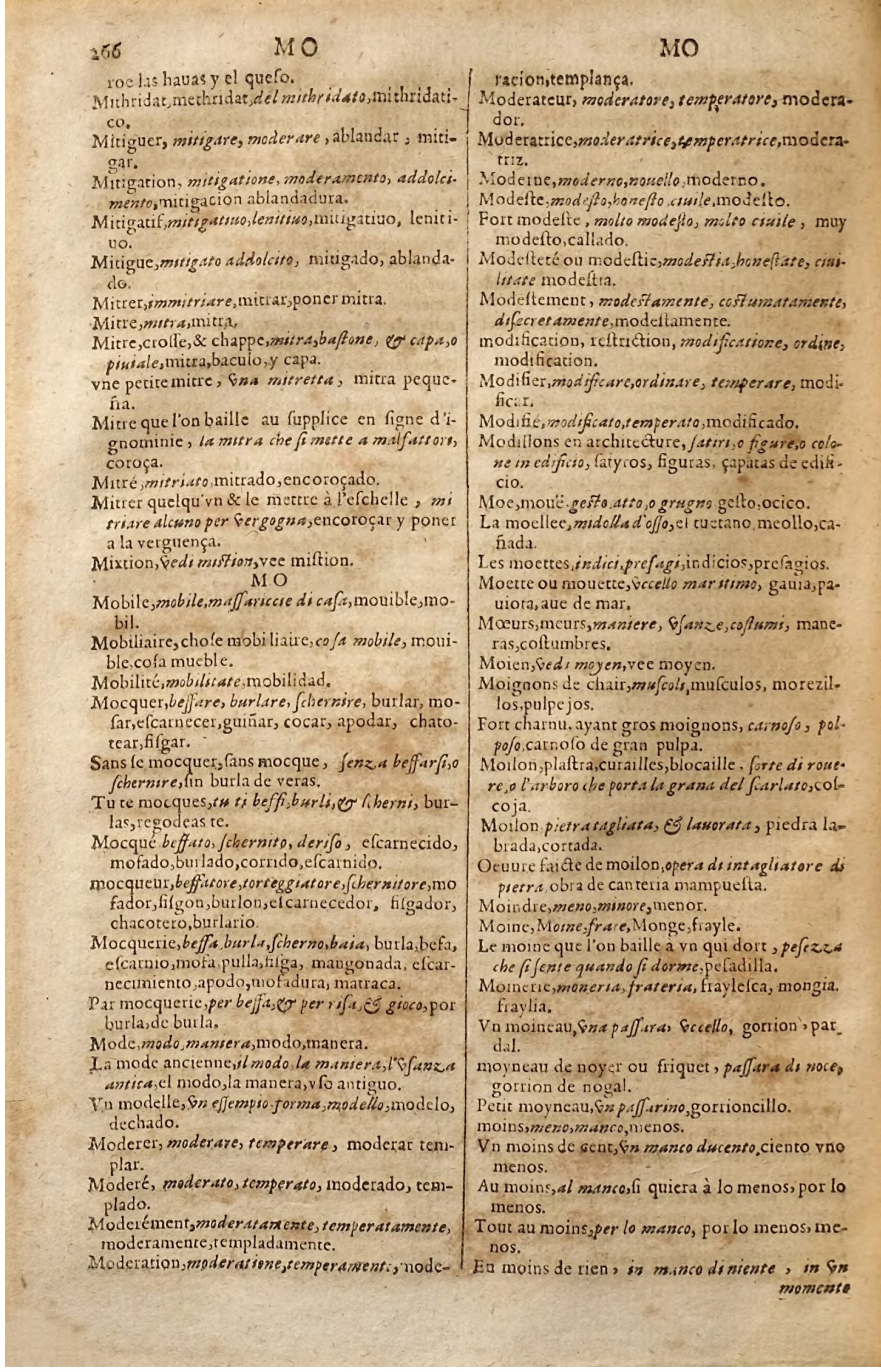 1627 - Jacques Crespin - Trésor des trois langues (Seconde partie) - Regensburg