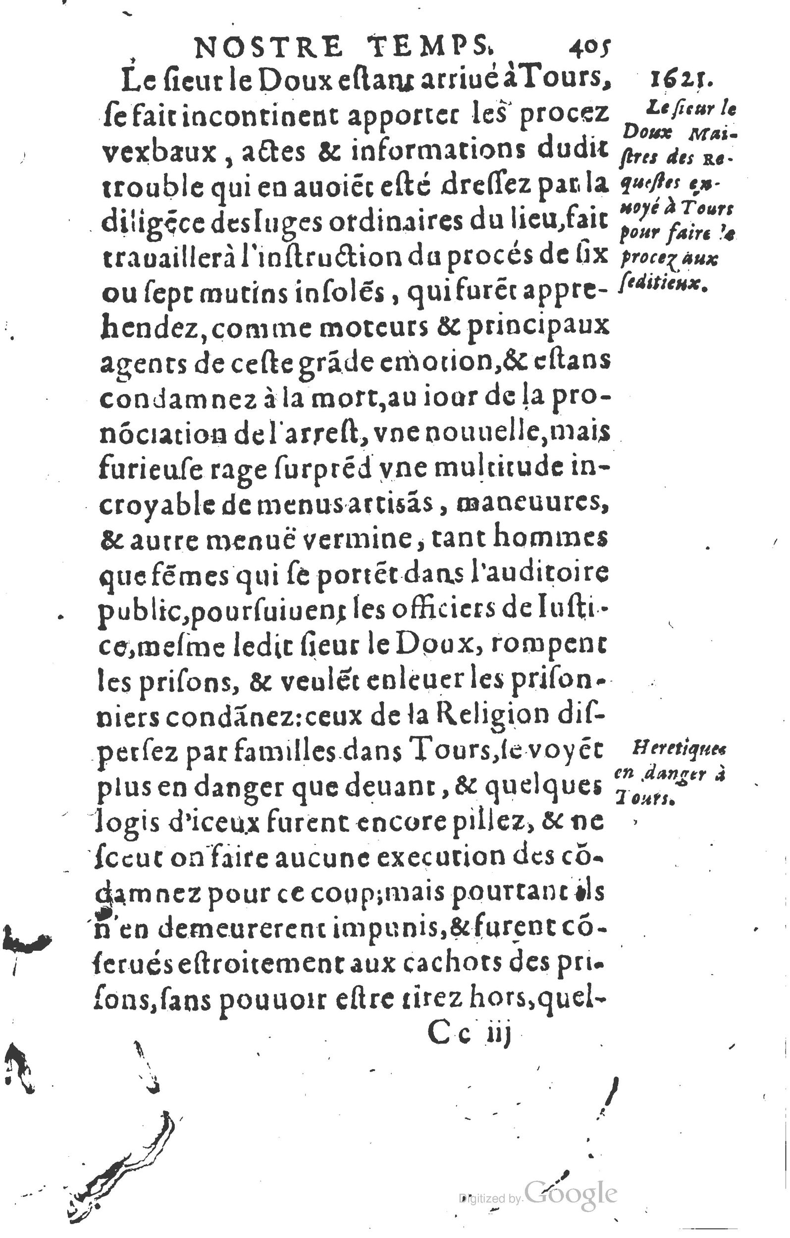 1624 - Joseph Bouillerot - Trésor de l’histoire générale de notre temps - BM Lyon