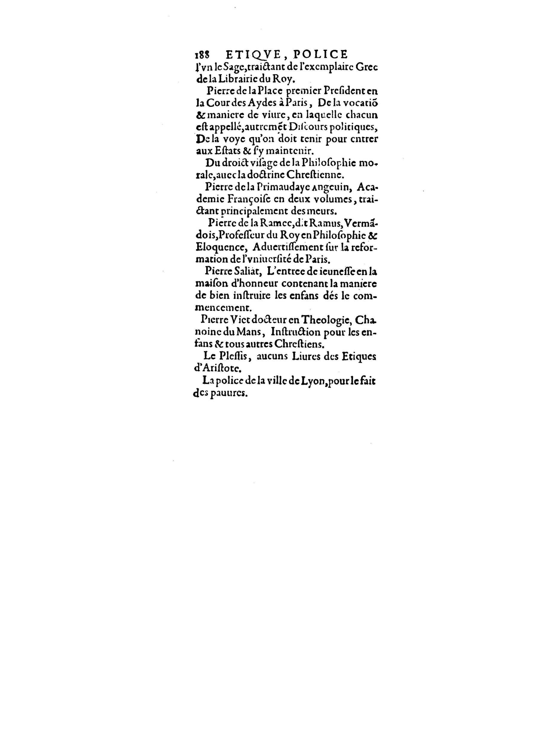 1598 - François Jacquin - La Guide des arts et sciences - BnF