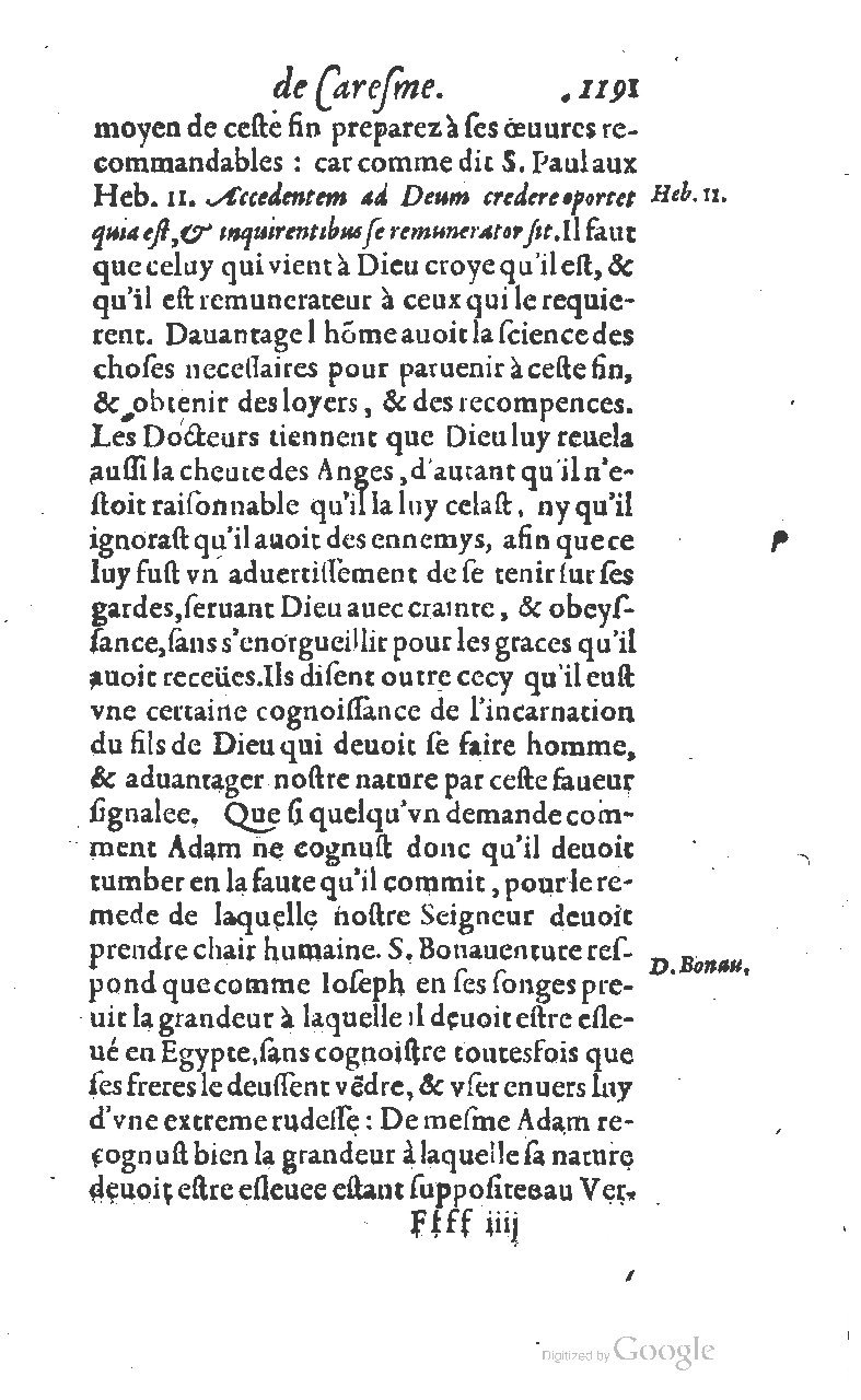 1607 - Nicolas Du Fossé - Trésor quadragésimal - T 01 - BM Lyon 1607 - Nicolas Du Fossé - Trésor quadragésimal - T 01 - BM Lyon