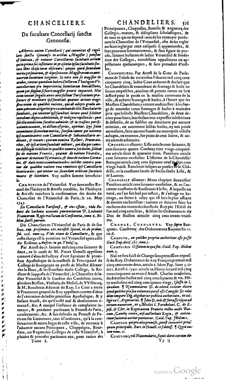 1629 - Veuve Nicolas Buon - Trésor du droit français (29620 T. 1) - BM Lyon