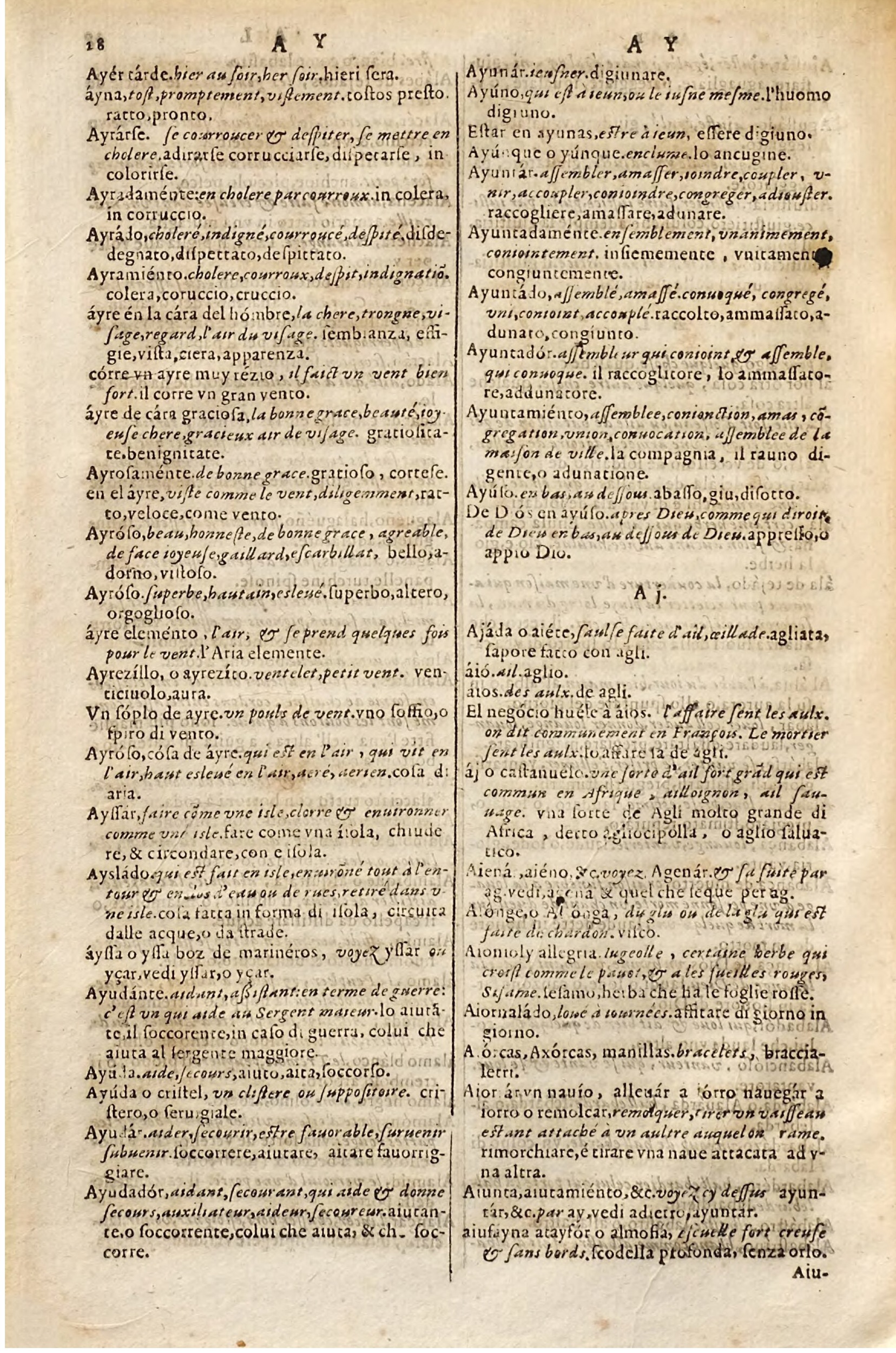 1627 - Jacques Crespin - Trésor des trois langues - Regensburg