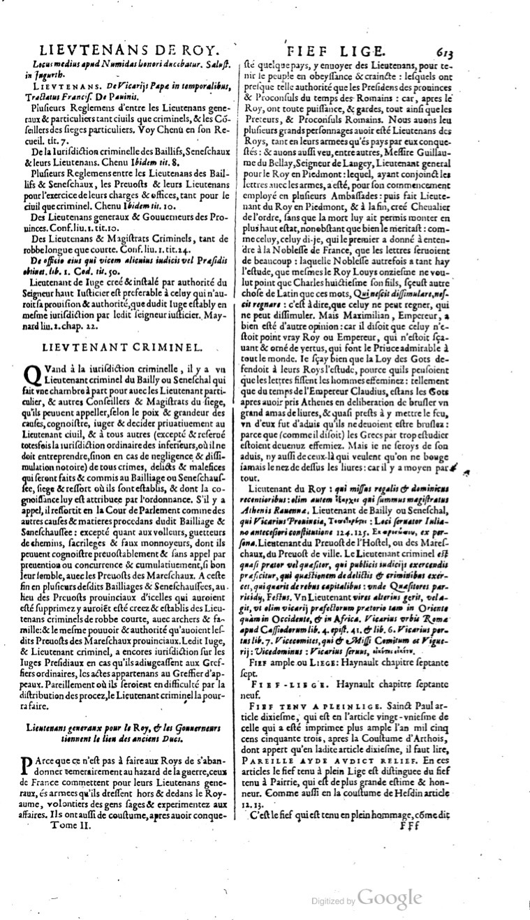 1629 - Veuve Nicolas Buon - Trésor du droit français (29620 T. 2) - BM Lyon