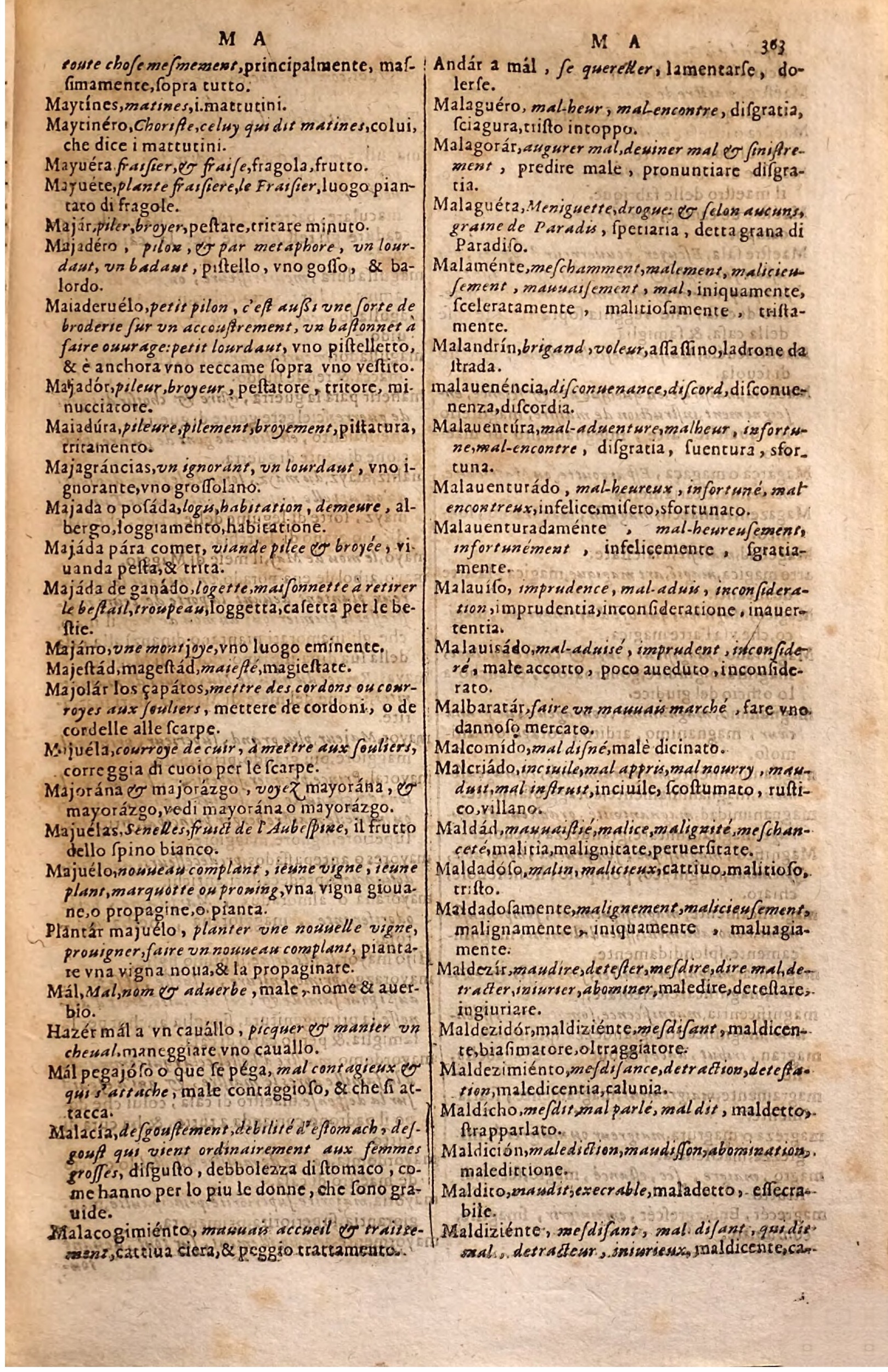 1627 - Jacques Crespin - Trésor des trois langues - Regensburg