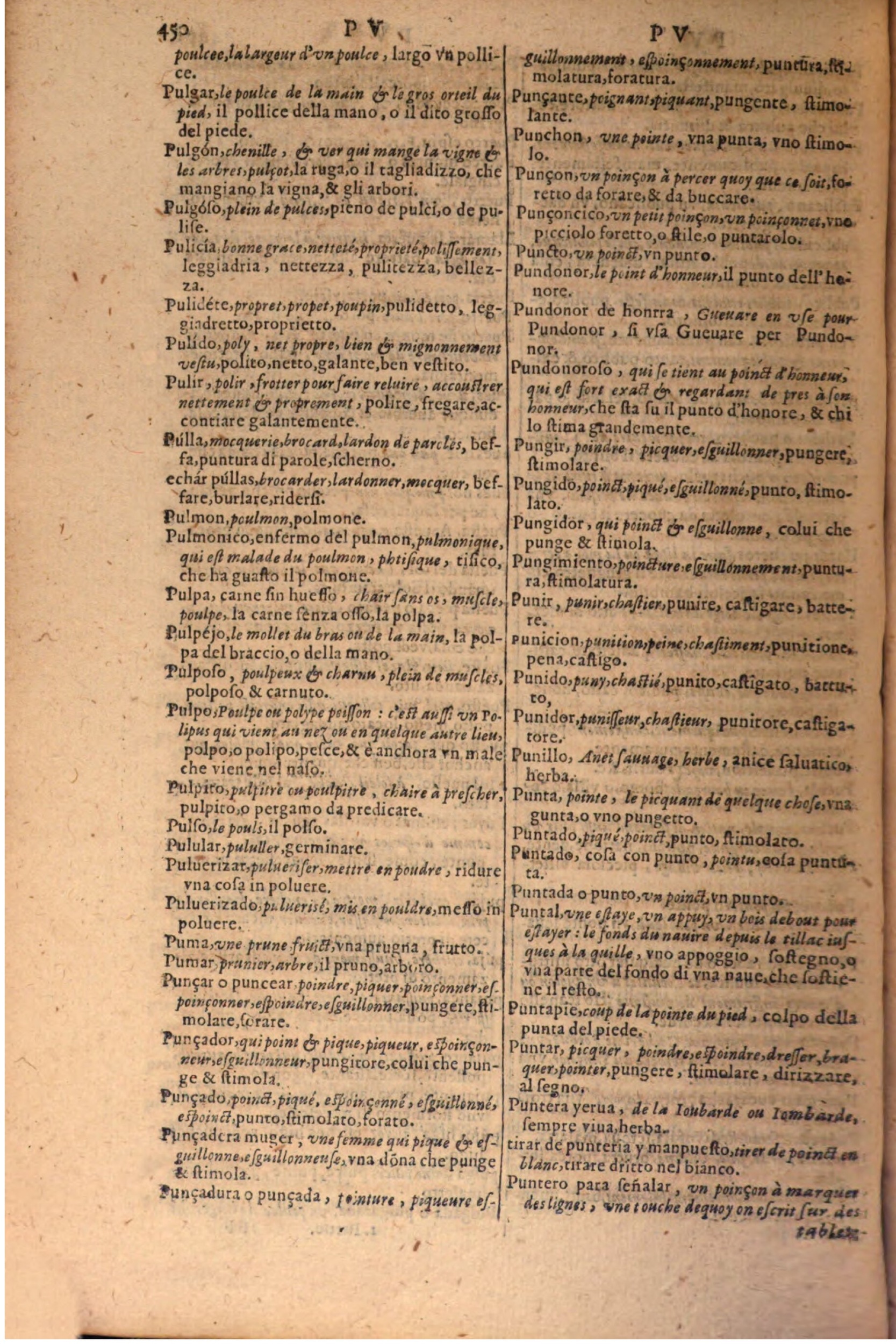 1606 Samuel Crespin Thresor des trois langues, francoise, italiene et espagnolle - BSB-476.jpeg