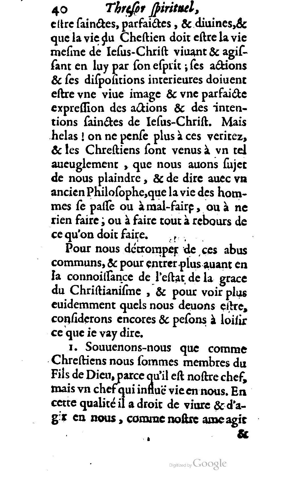 1646 - Antoine Cellier et Pierre Compagnon - Trésor spirituel contenant les obligations - BM Lyon