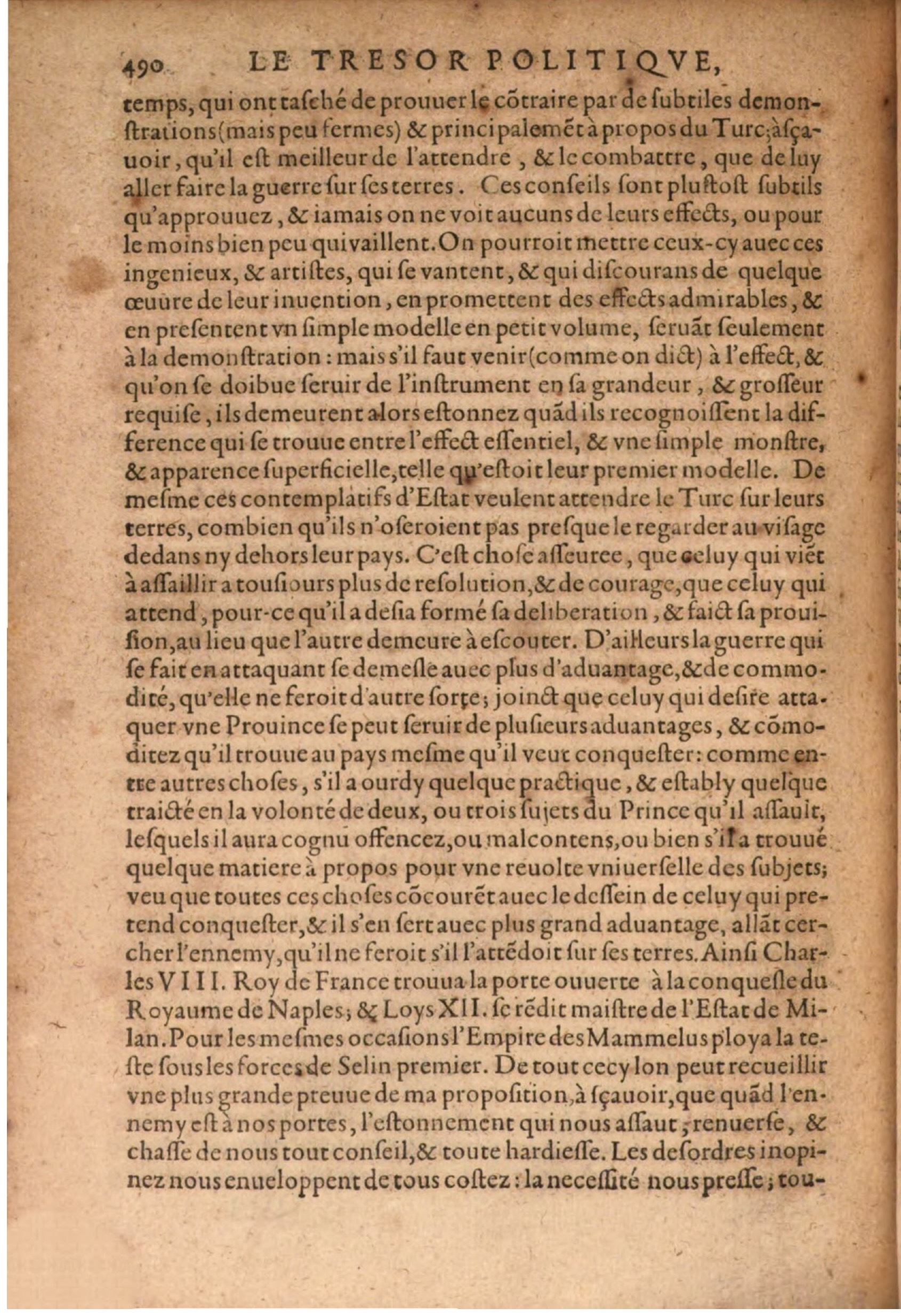 1608 - Pierre Chevalier - Trésor politique - BSB Munich