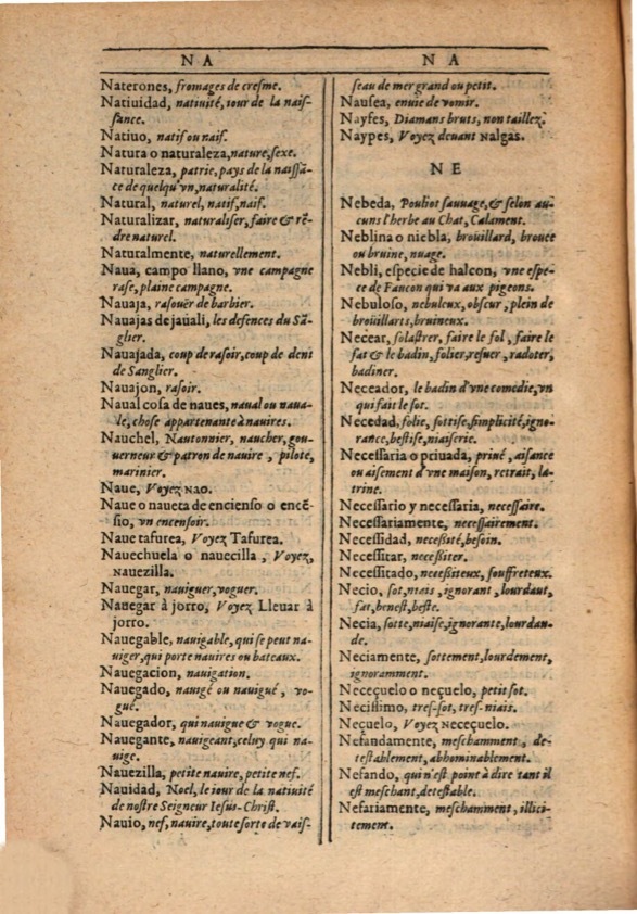 1607 - Marc Orry - Trésor des deux langues espagnole et française (Première et Seconde parties) - ÖNB Wien