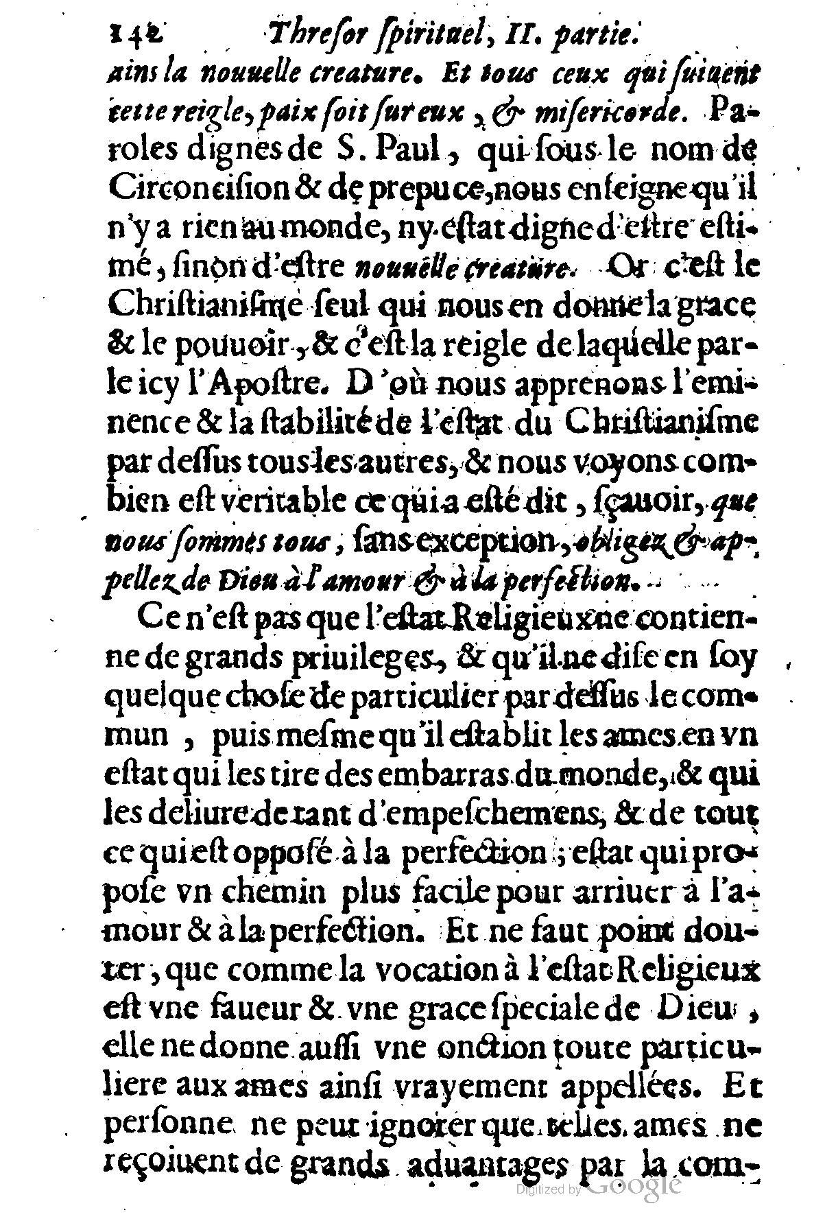1635 - Sébastien Huré - Trésor spirituel contenant les obligations - BM Lyon