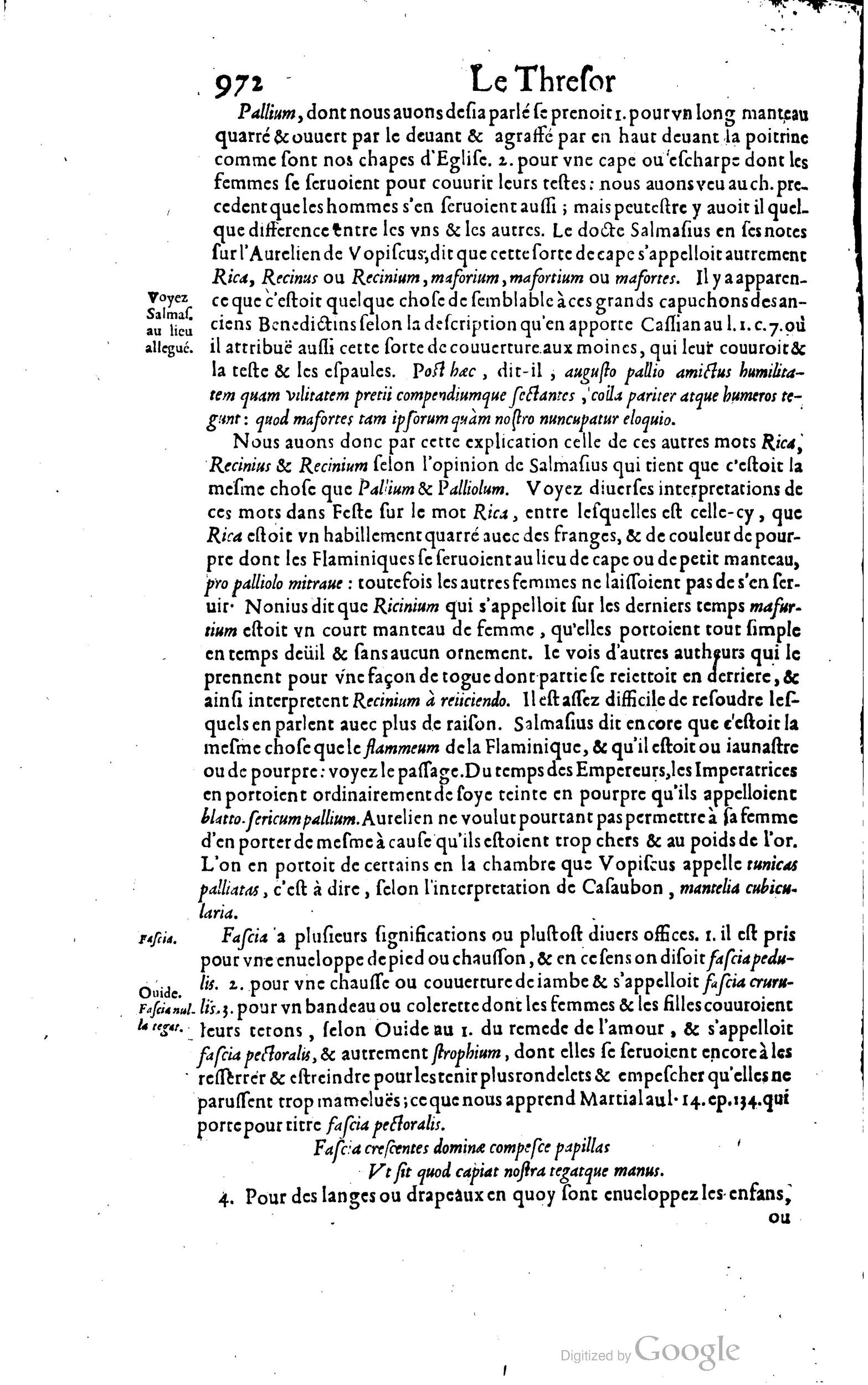 1650 - Denis Thierry - Trésor des antiquités romaines - BM Lyon