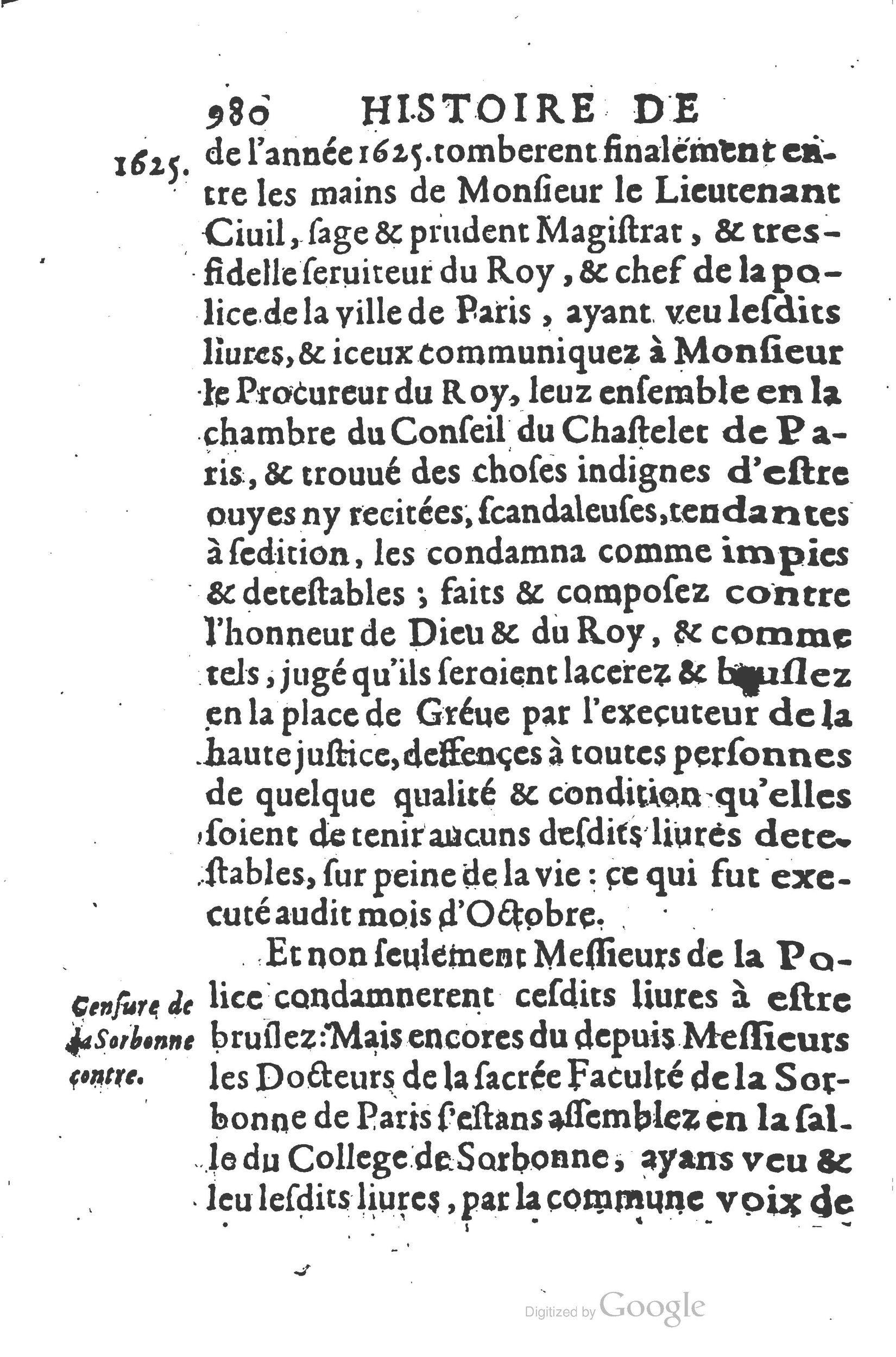1626 - Joseph Bouillerot - Trésor de l’histoire générale de notre temps - BSB Munich
