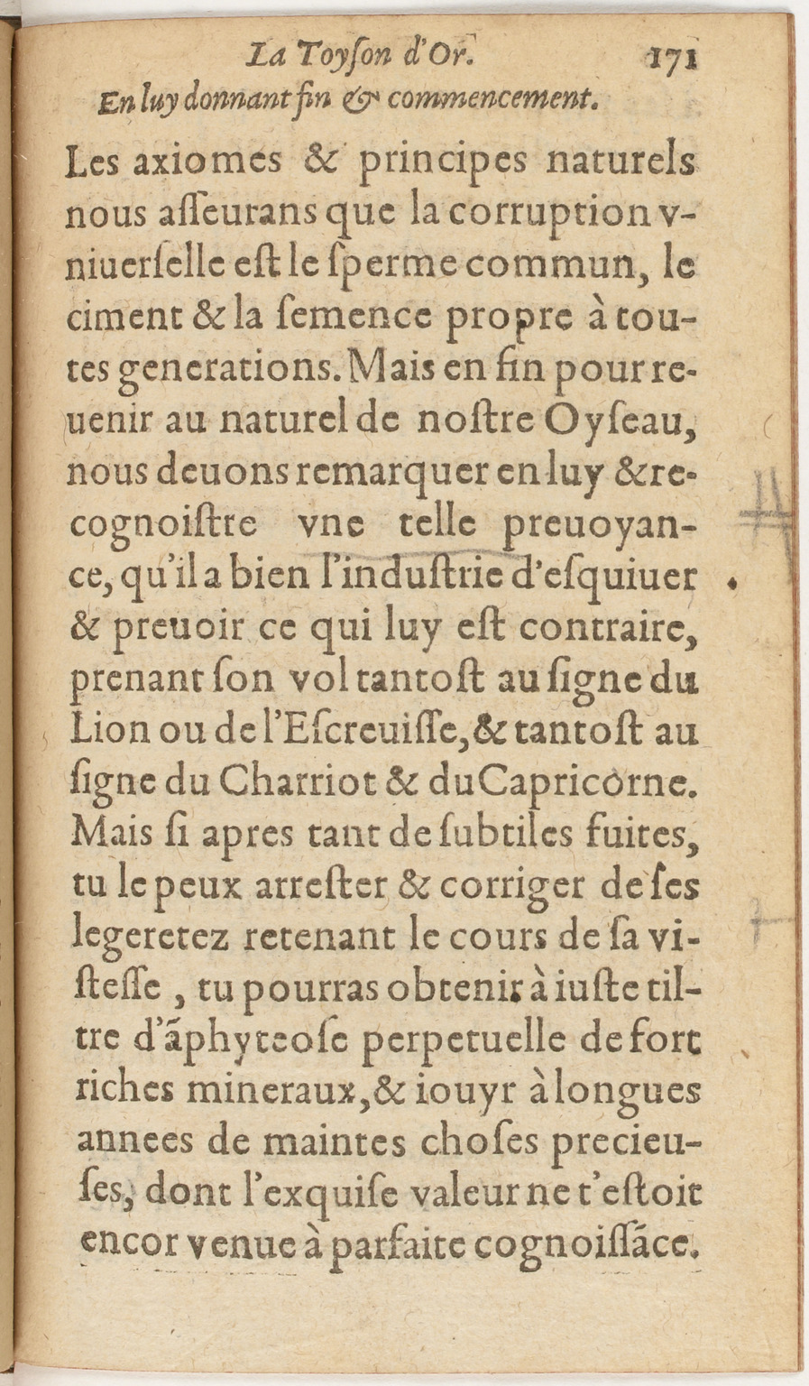 1612 - Charles Sevestre - Toison d’or ou la fleur des Trésors - BnF