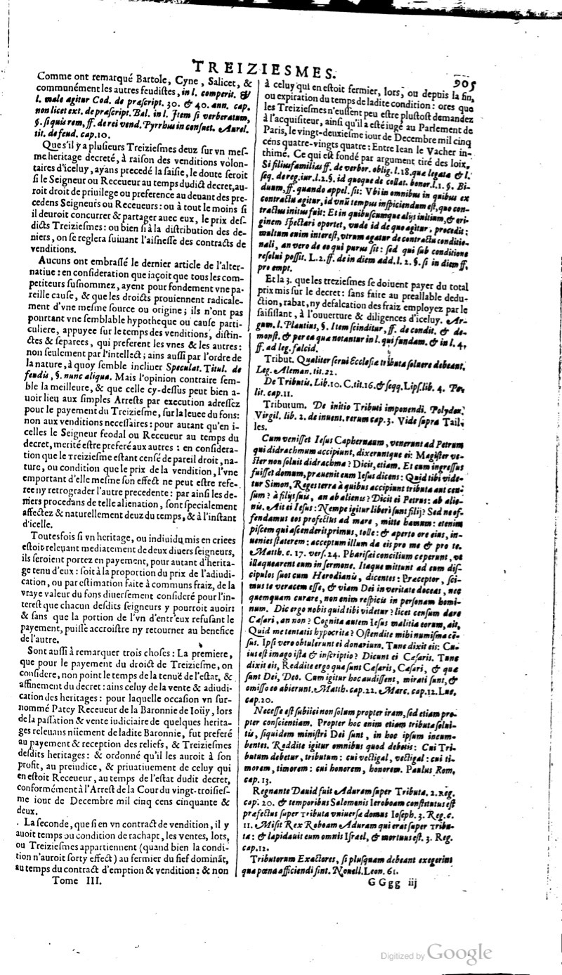 1629 - Veuve Nicolas Buon - Trésor du droit français (21754 T. 3) - BM Lyon
