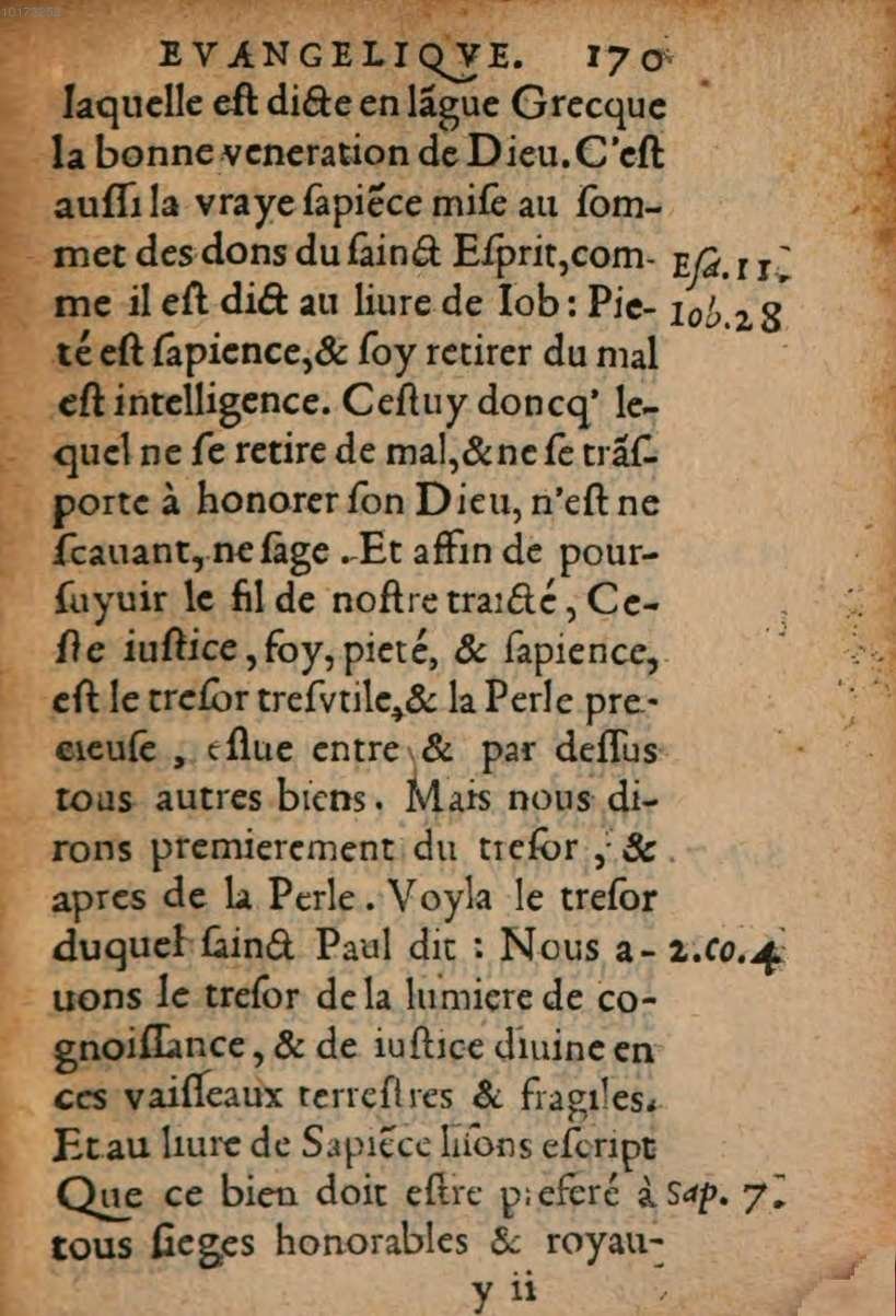 1548 - René Avril et Vivant Gaulterot - Perle précieuse évangélique et Trésor divin - BSB Munich