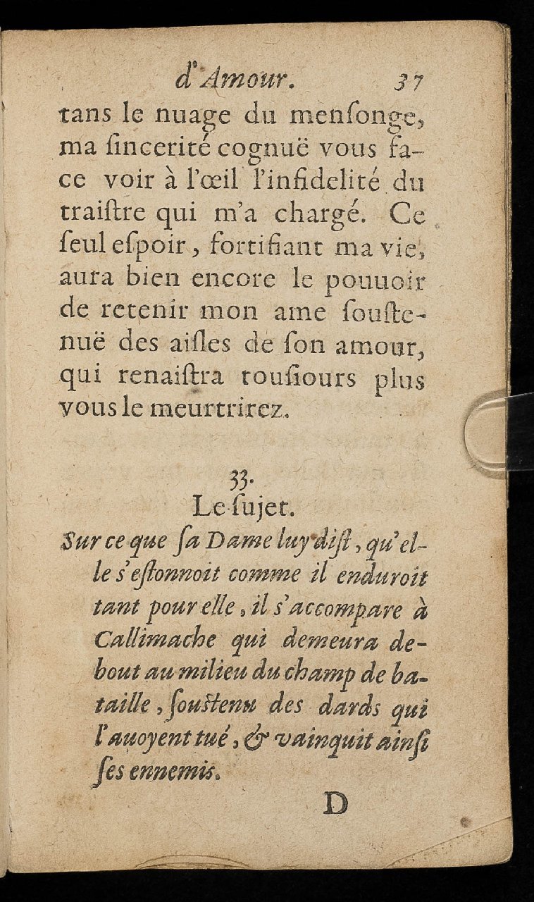 1597 - Thibaud Ancelin - Trésor d’amour - Stuttgart