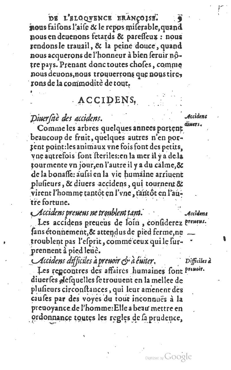 1610 - Louis Coste - Trésor de l’éloquence française (Seconde partie) - BM Lyon