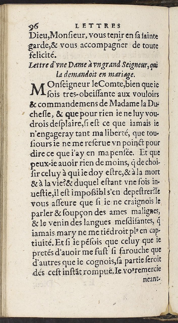 1597 - Jean Osmont - Trésor des secrétaires - Brno