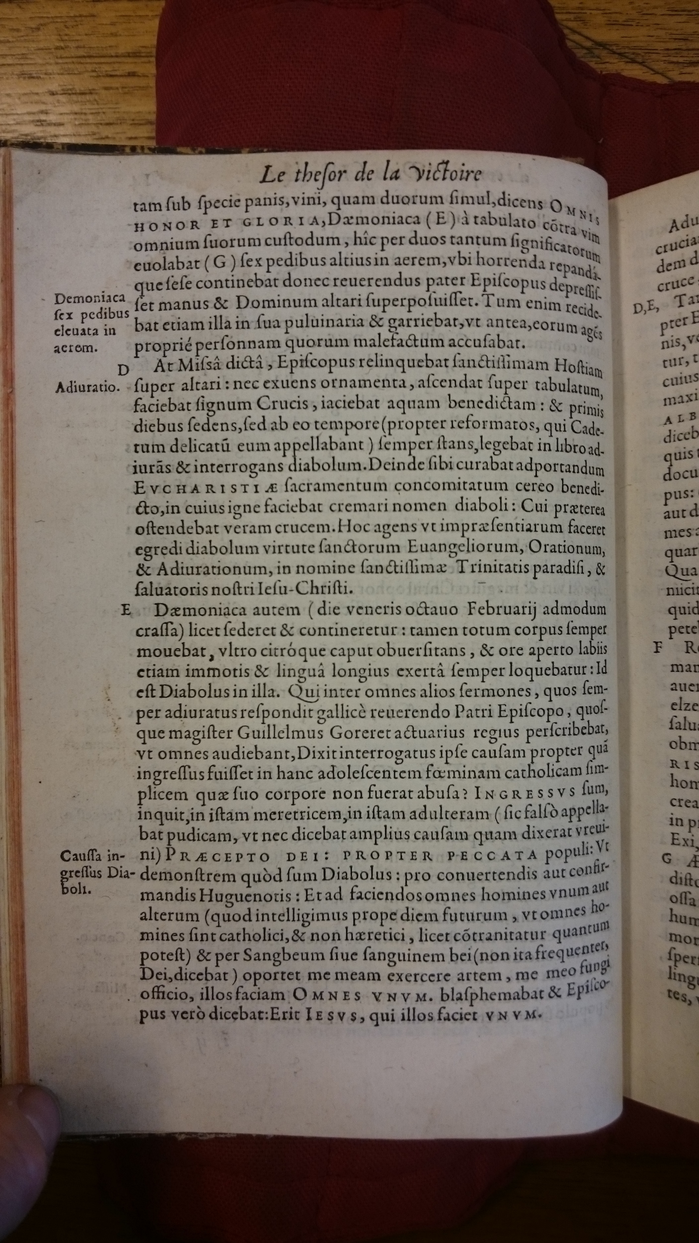 1578 - Nicolas Chesneau - Trésor et entière histoire de la triomphante victoire du corps de Dieu sur l’esprit malin - BM Lyon 1578 - Nicolas Chesneau - Trésor et entière histoire de la triomphante victoire du corps de Dieu sur l’esprit malin - BM Lyon