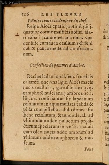 1586 - Benoît Rigaud - Trésor des fleurs et secrets de médecine - Université Paris Cité