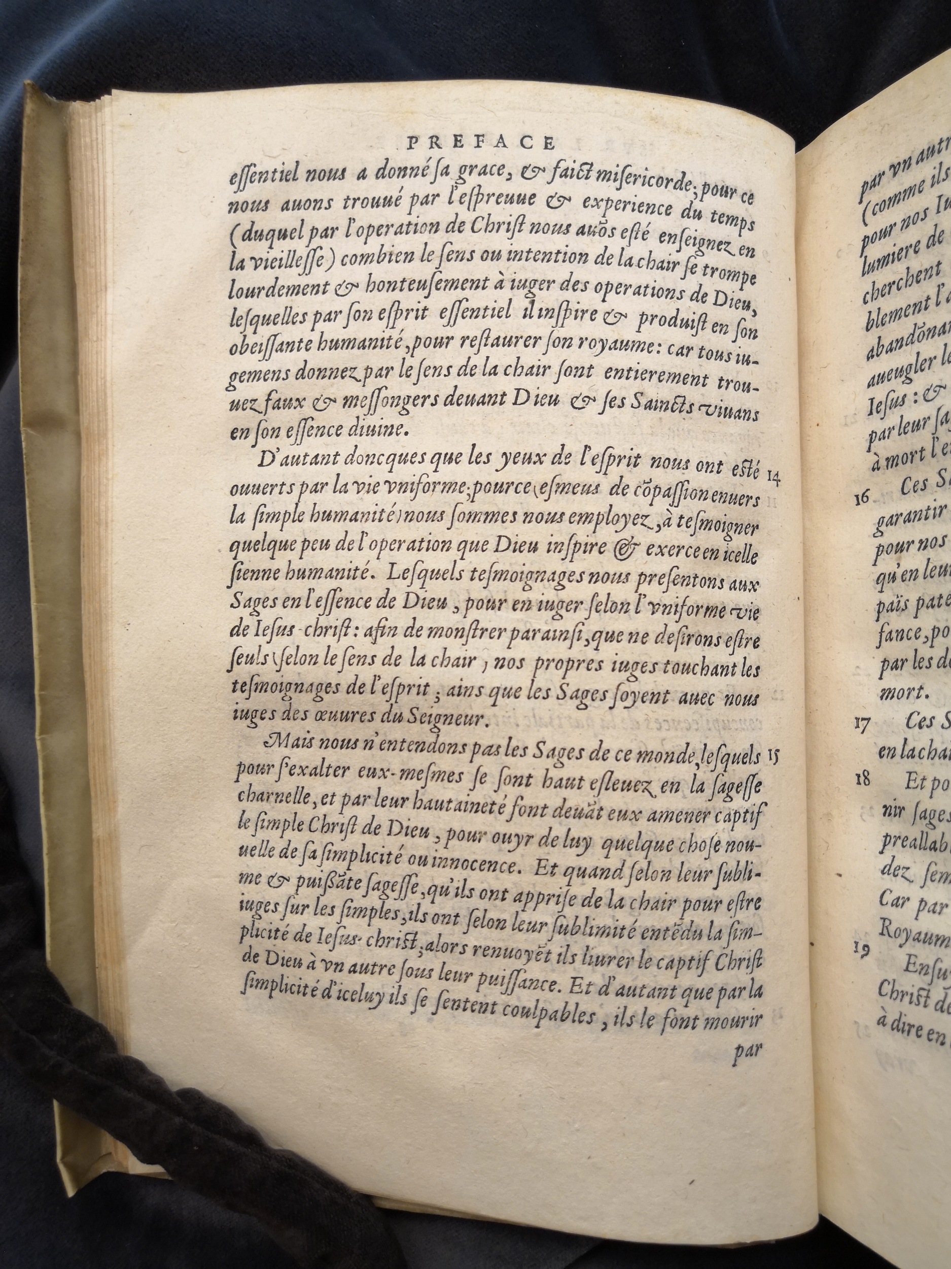 1581c. - Christophe Plantin - Le Livre des témoignages du Trésor caché au champ - Anvers Musée Plantin-Moretus