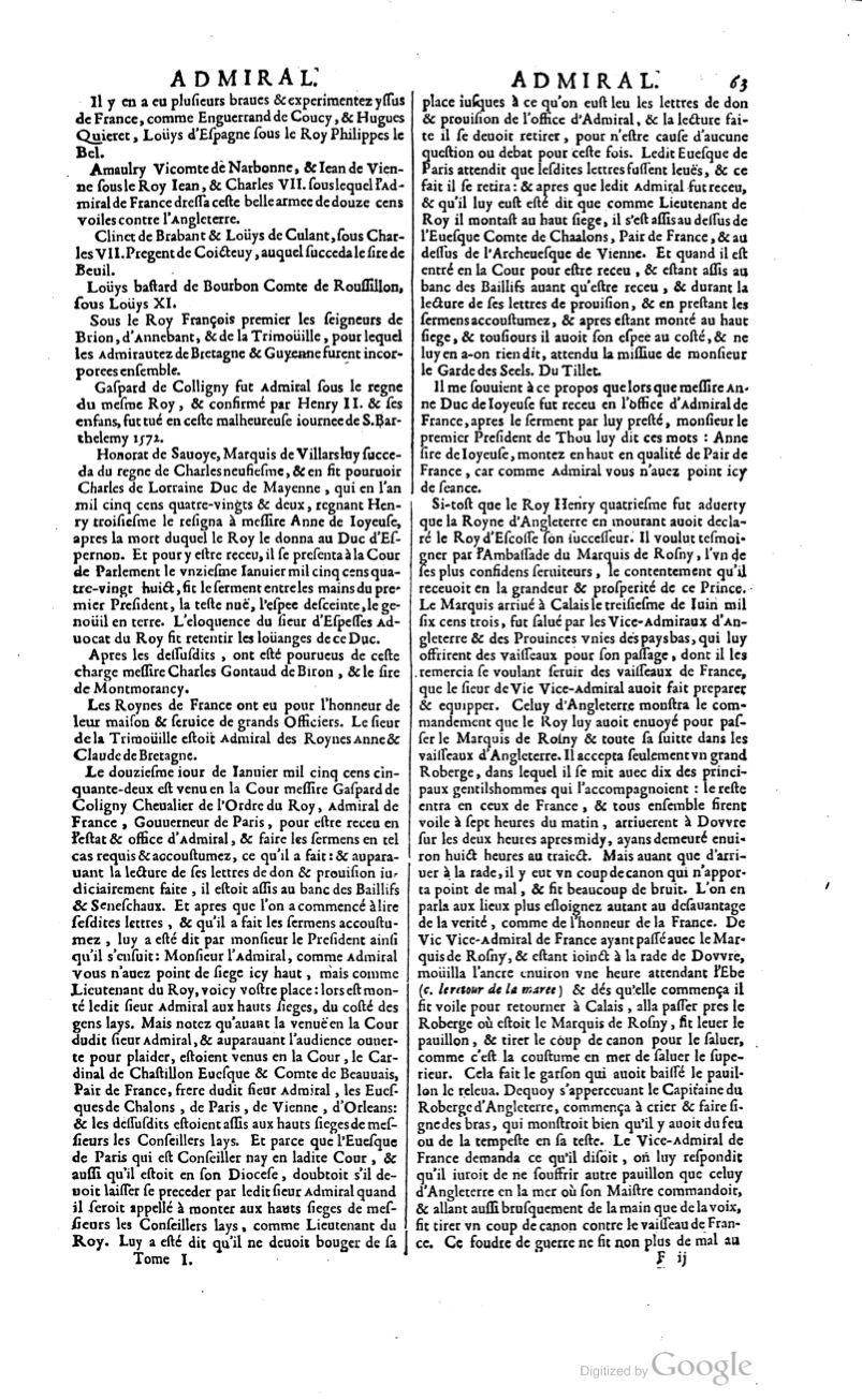 1629 - Veuve Nicolas Buon - Trésor du droit français (21754 T. 1) - BM Lyon