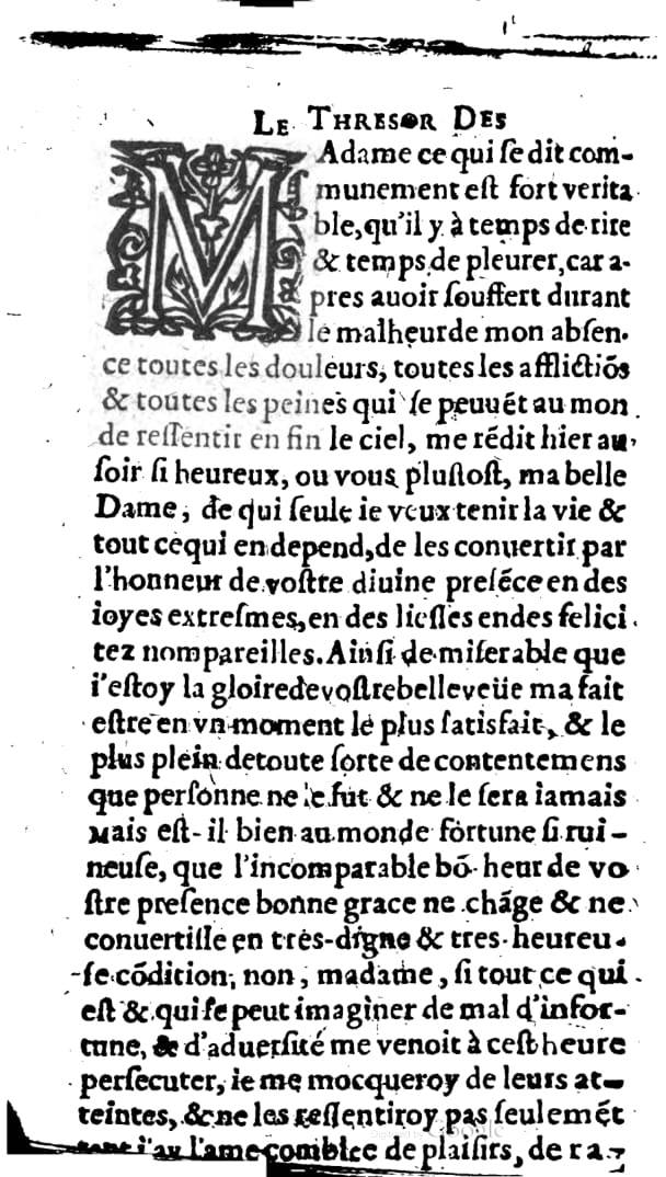 1624 - Nicolas Oudot - Trésor des lettres douces et amoureuses - BNC Florence