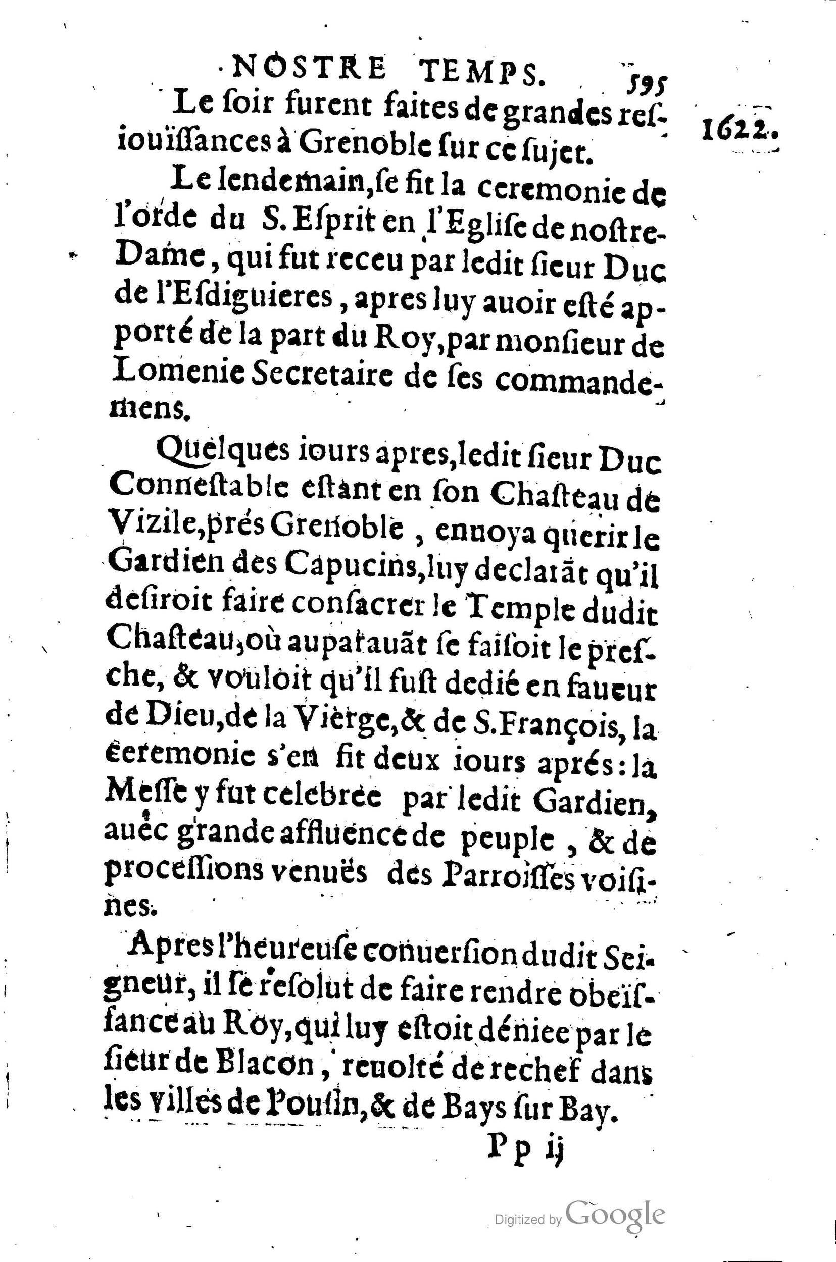 1623 - Joseph Bouillerot - Trésor de l’histoire générale de notre temps - BM Lyon 1623 - Joseph Bouillerot - Trésor de l’histoire générale de notre temps - BM Lyon