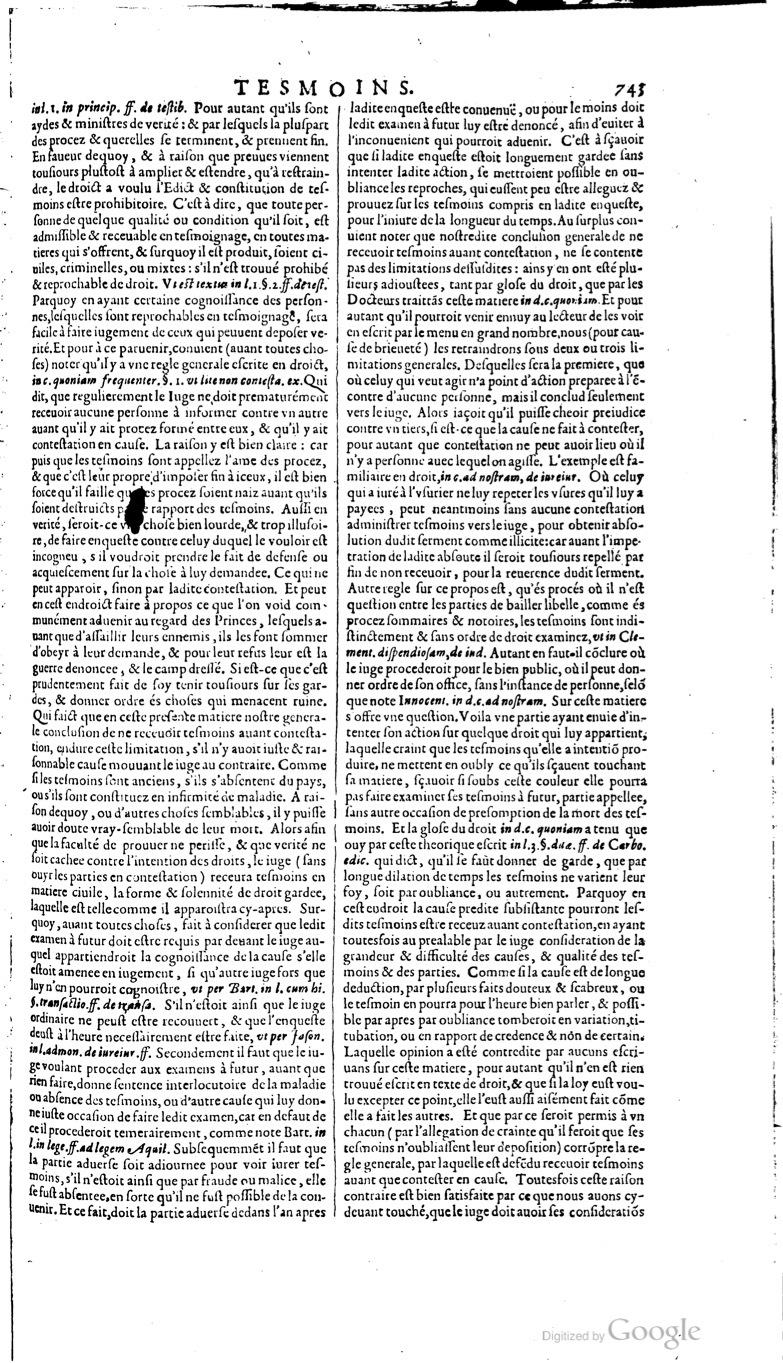 1629 - Veuve Nicolas Buon - Trésor du droit français (21754 T. 3) - BM Lyon