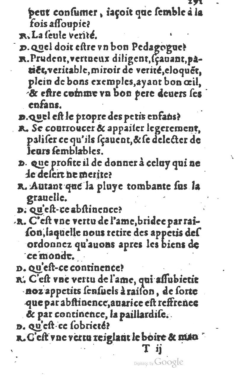 1581 - Nicolas Bonfons - Trésor des sentences dorées - Princeton 1581 - Nicolas Bonfons - Trésor des sentences dorées - Princeton