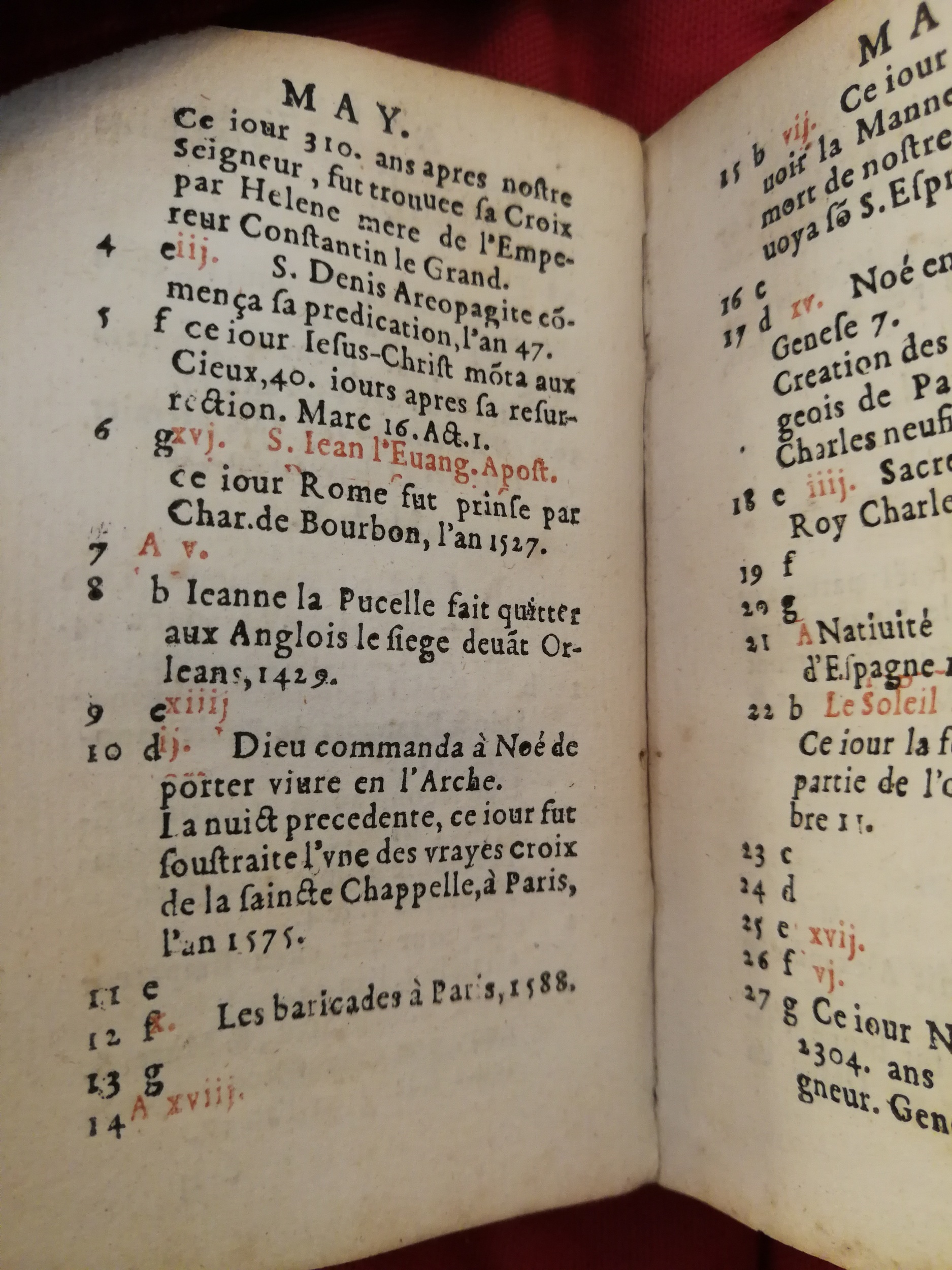 1598 - Barthélemy Macé - Trésor des prières, oraisons et instructions chrétiennes - Bibliothèque Sainte-Geneviève