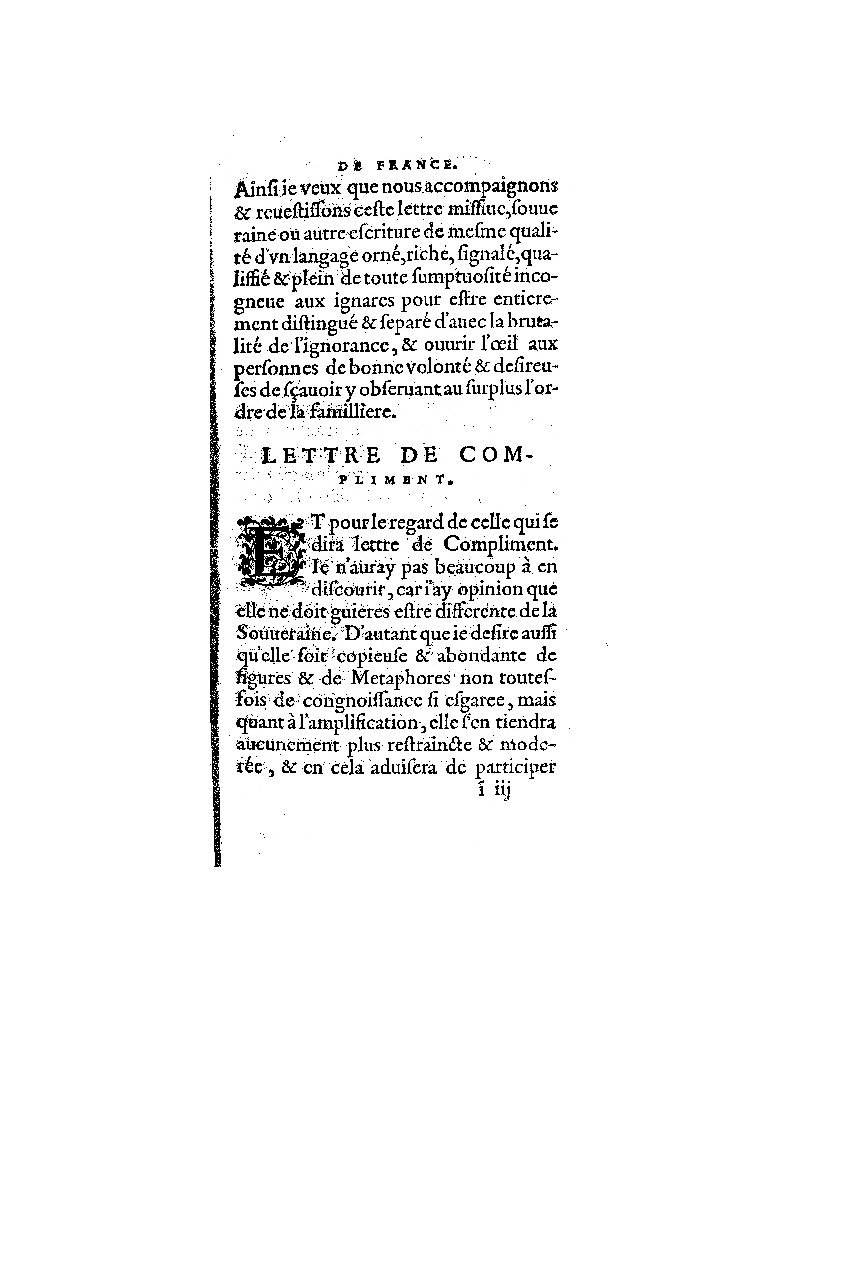 1572 - Nicolas Du Chemin - Finances et Trésor de la plume française - BM Lyon