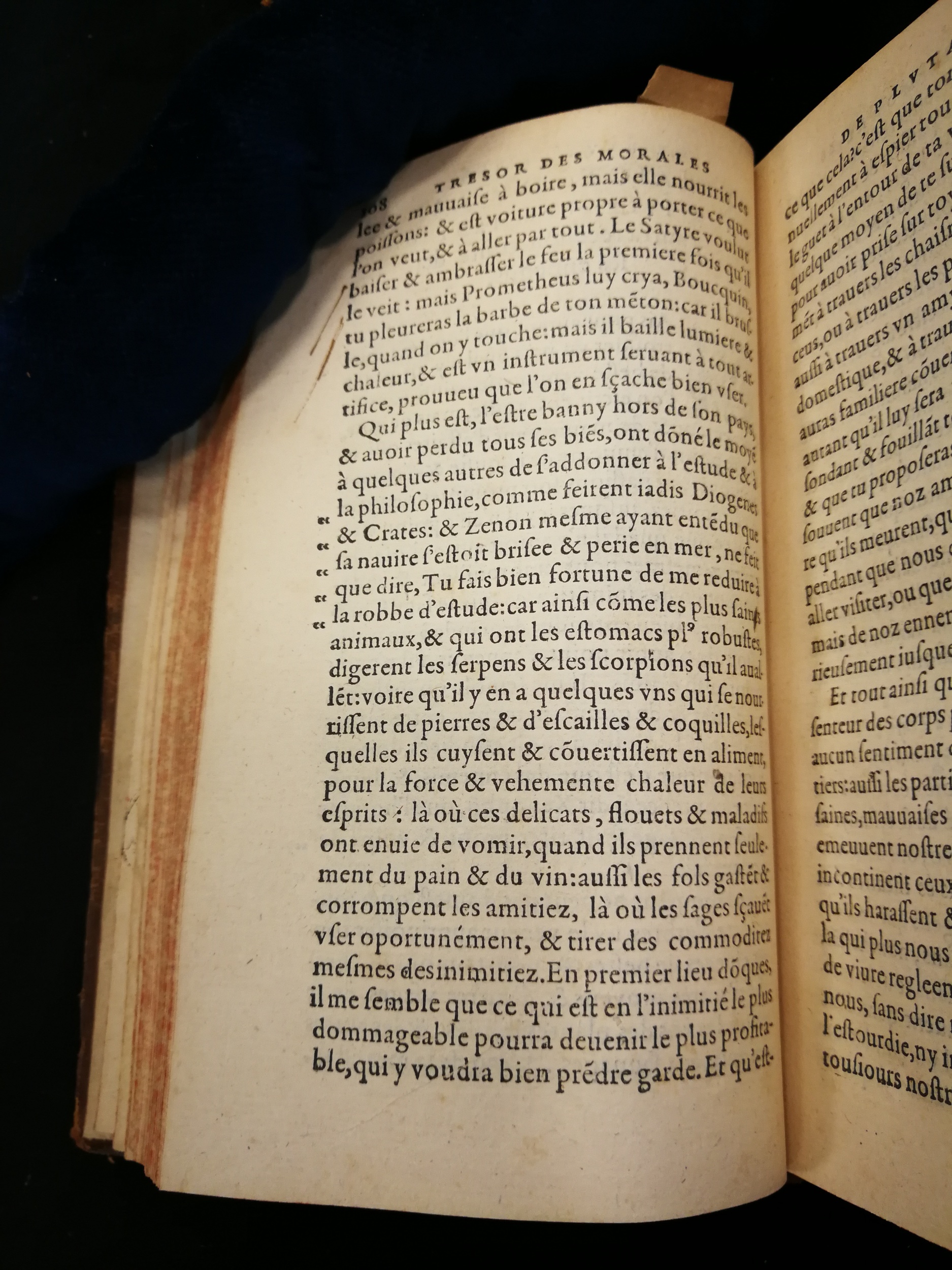 1577 - Jean Poupy - Trésor des morales de Plutarque - Les Méjanes, Aix-en-Provence