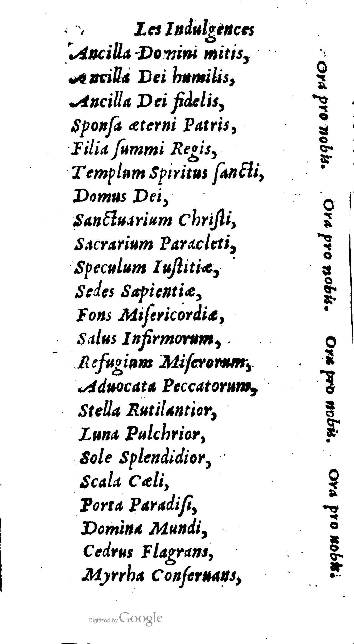 1604 - Jean Le Bouc - Trésor des indulgences du Saint Rosaire - BM Lyon 1604 - Jean Le Bouc - Trésor des indulgences du Saint Rosaire - BM Lyon