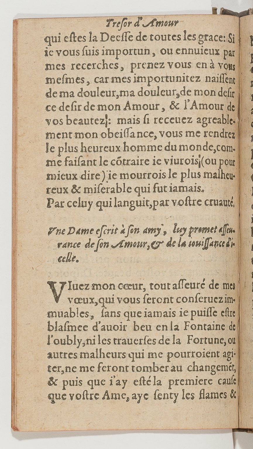 1600 - Nicolas Bonfons - Trésor d’amour - BnF Arsenal