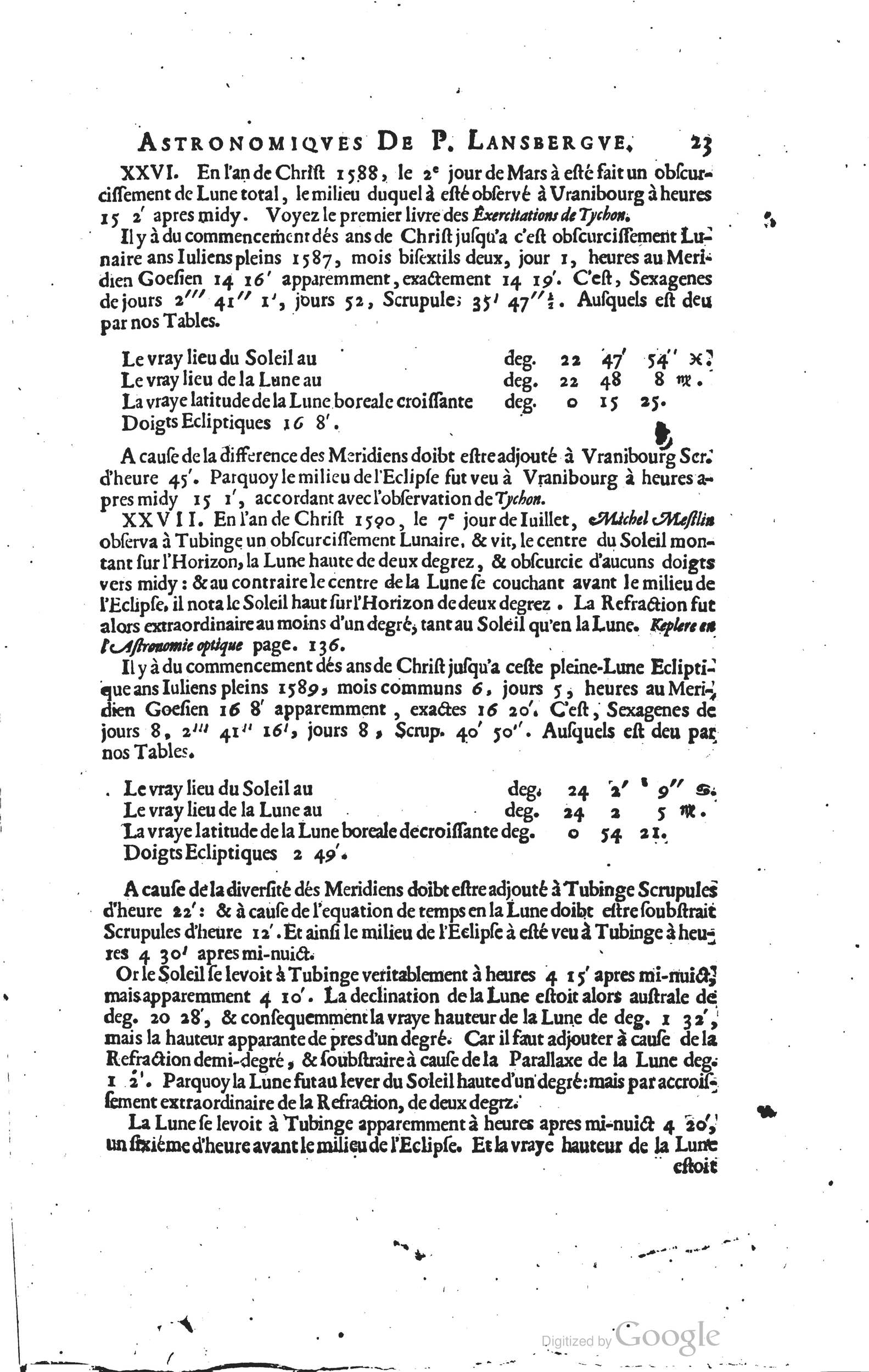 1634 - Zacharie Roman - Les Tables perpétuelles - Universiteit Leiden
