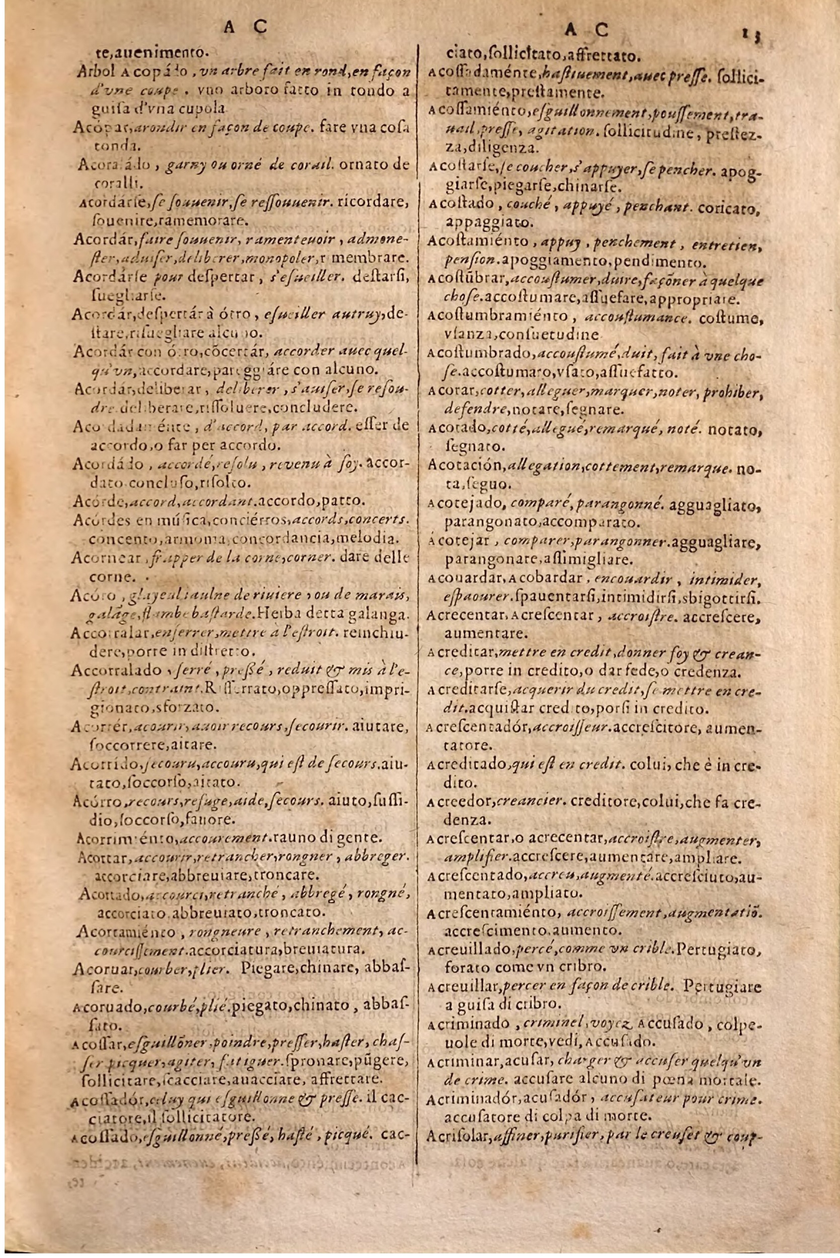 1627 - Jacques Crespin - Trésor des trois langues - Regensburg